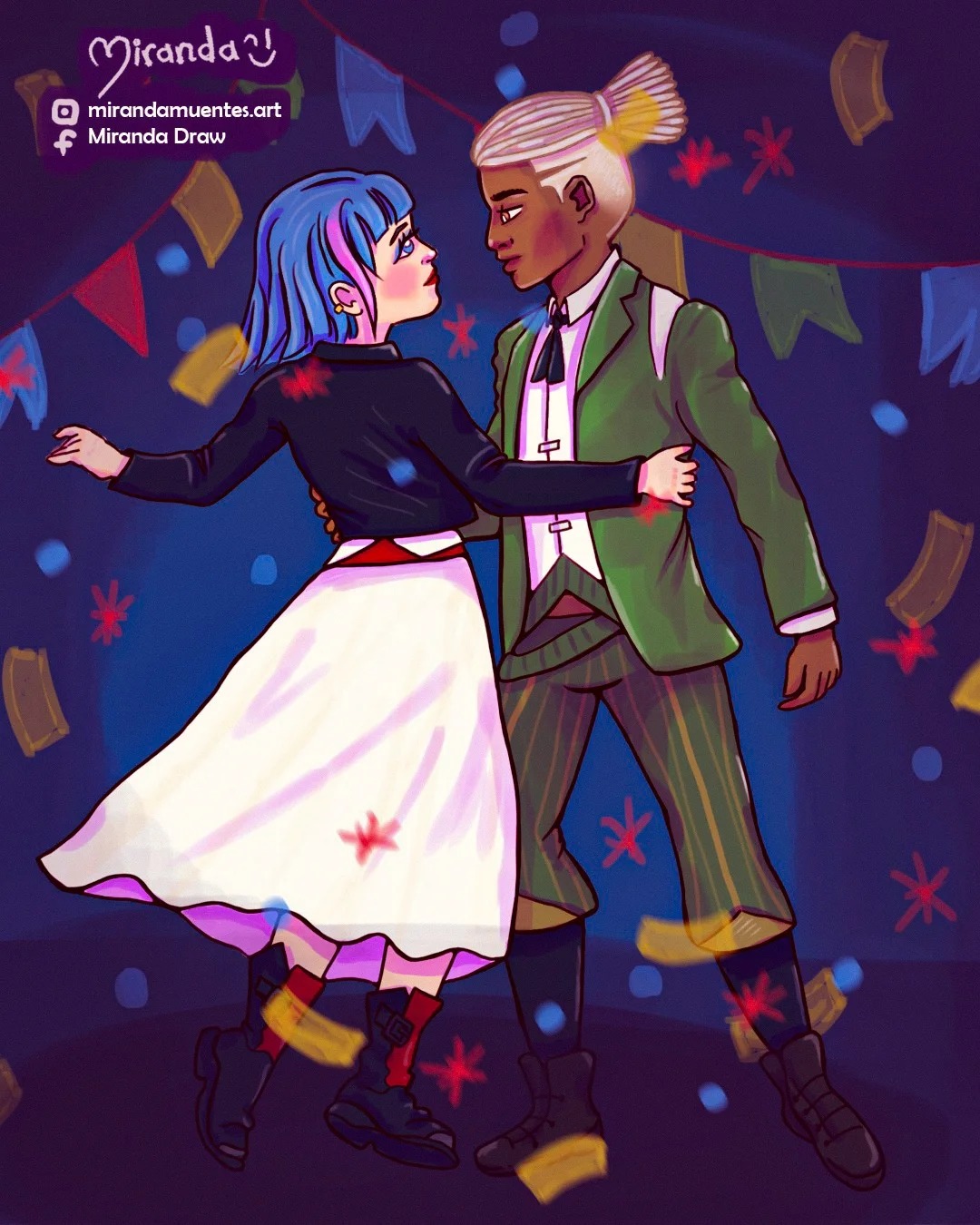 Miranda Draw - Fanart de Ekko y Powder 💙 . . #arcane... | Facebook