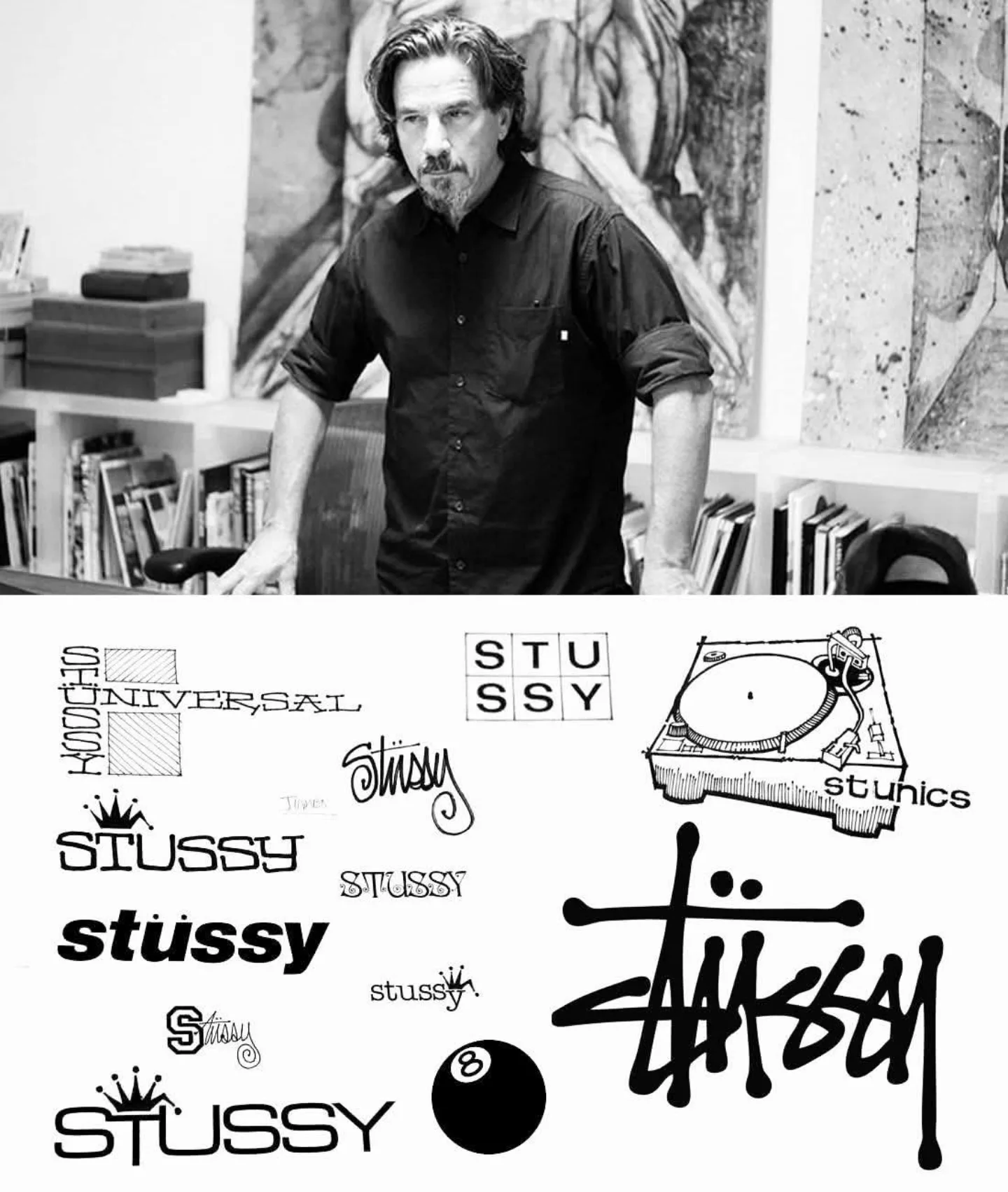 The Father of Streetwear. Shawn Stussy, a Californian surfer born 