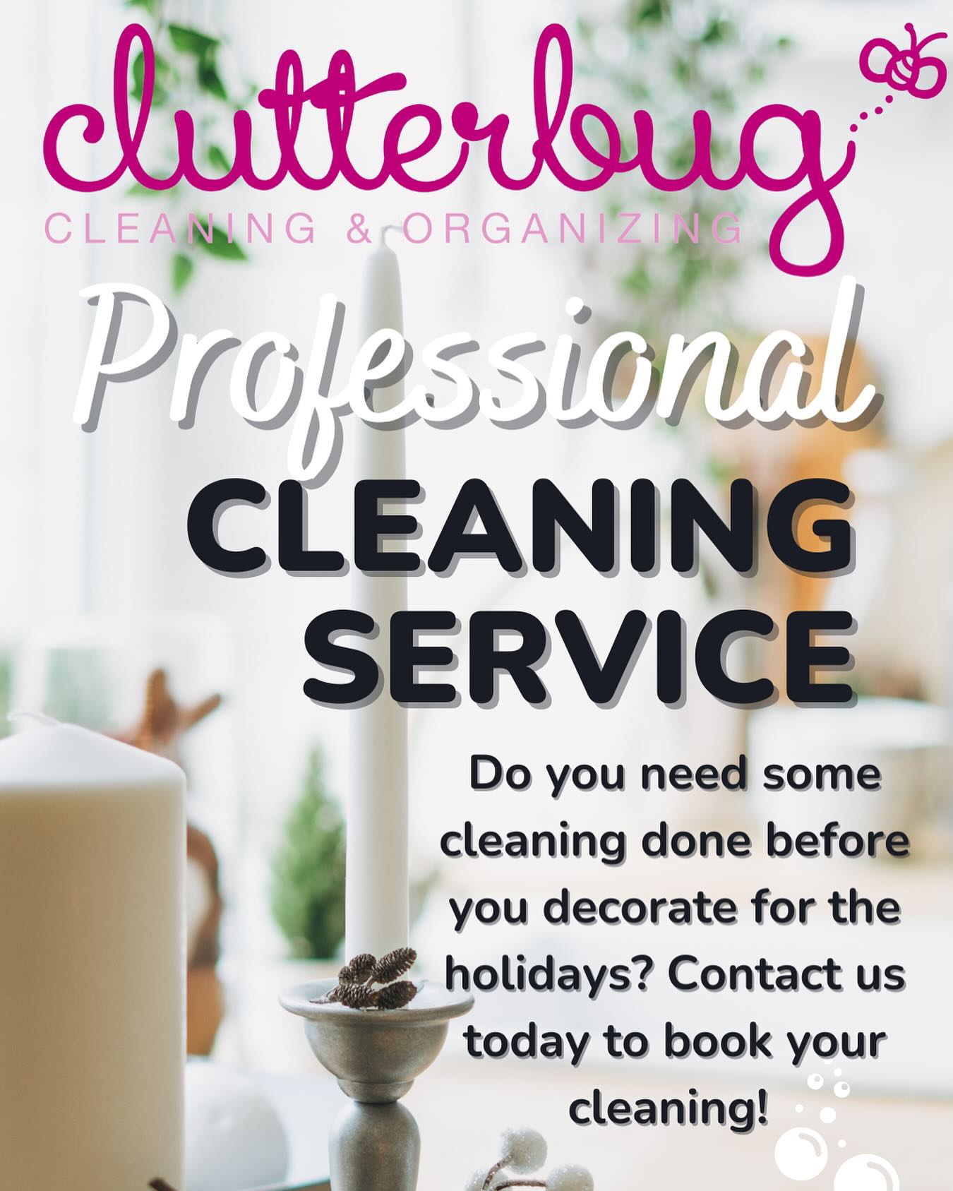 🎉 Exciting news... - Clutterbug Cleaning & Organizing Inc.