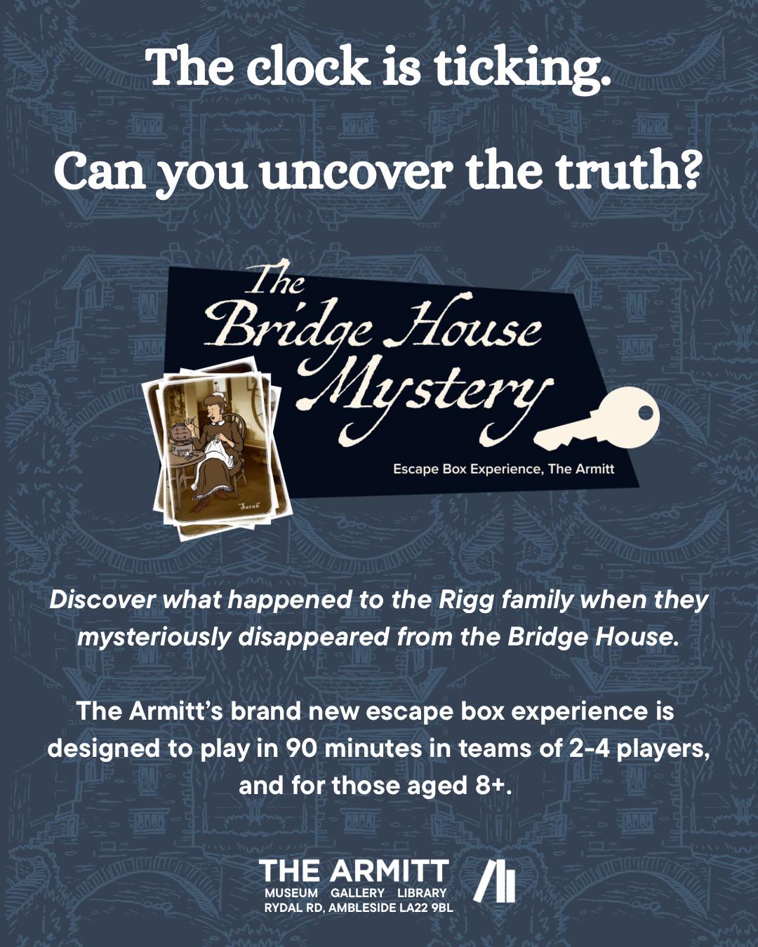 The Armitt - The clock is ticking. Our new escape box experience ‘The ...