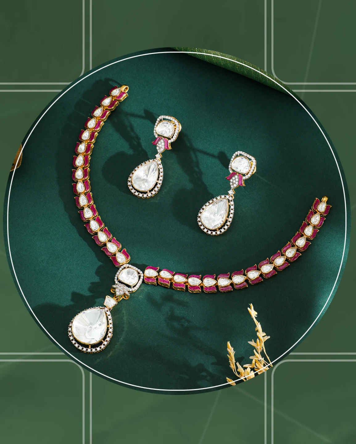 Samta - Make every occasion special with a Moissanite necklace—explore ...