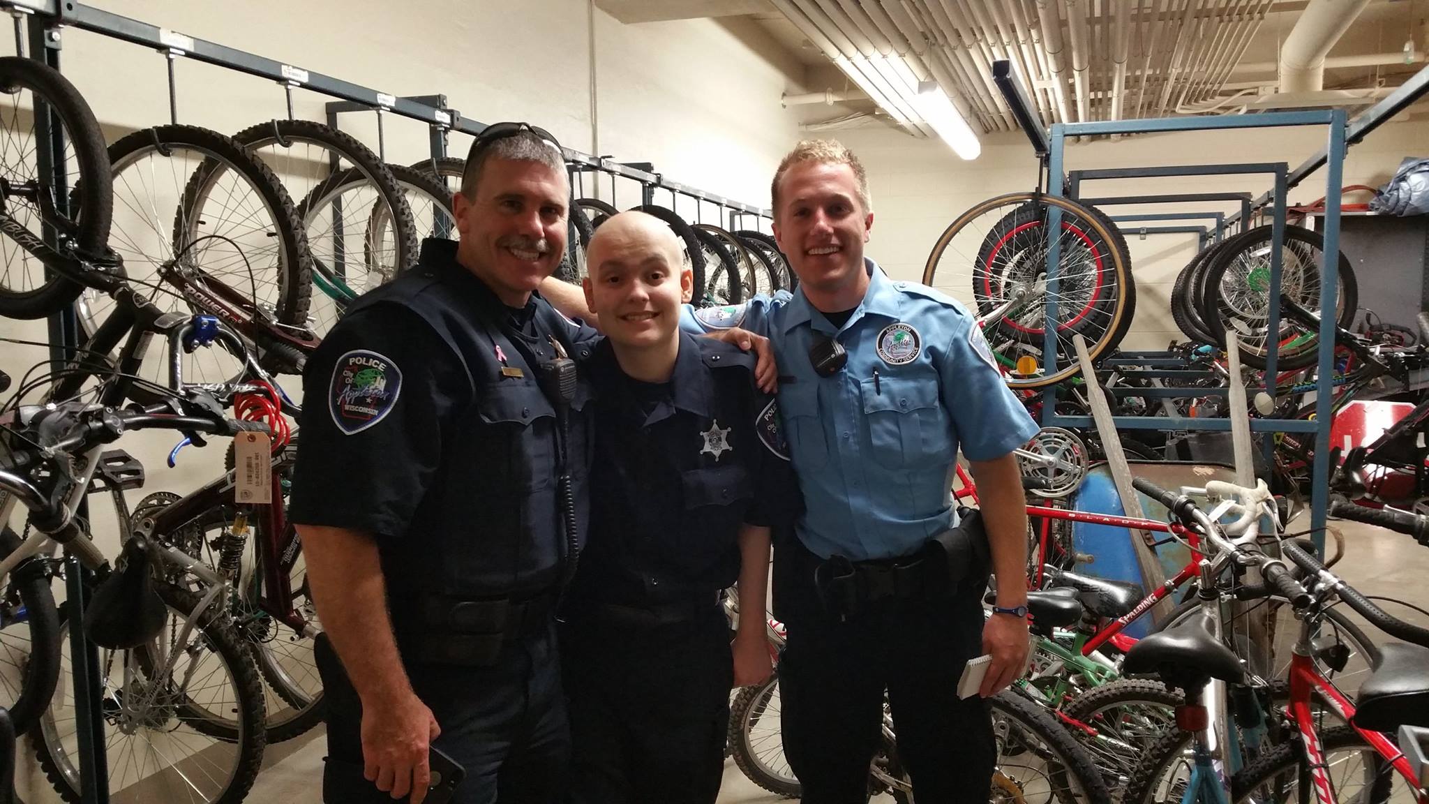 Appleton Police Department - Recovering a bike meant a trip to the bike ...