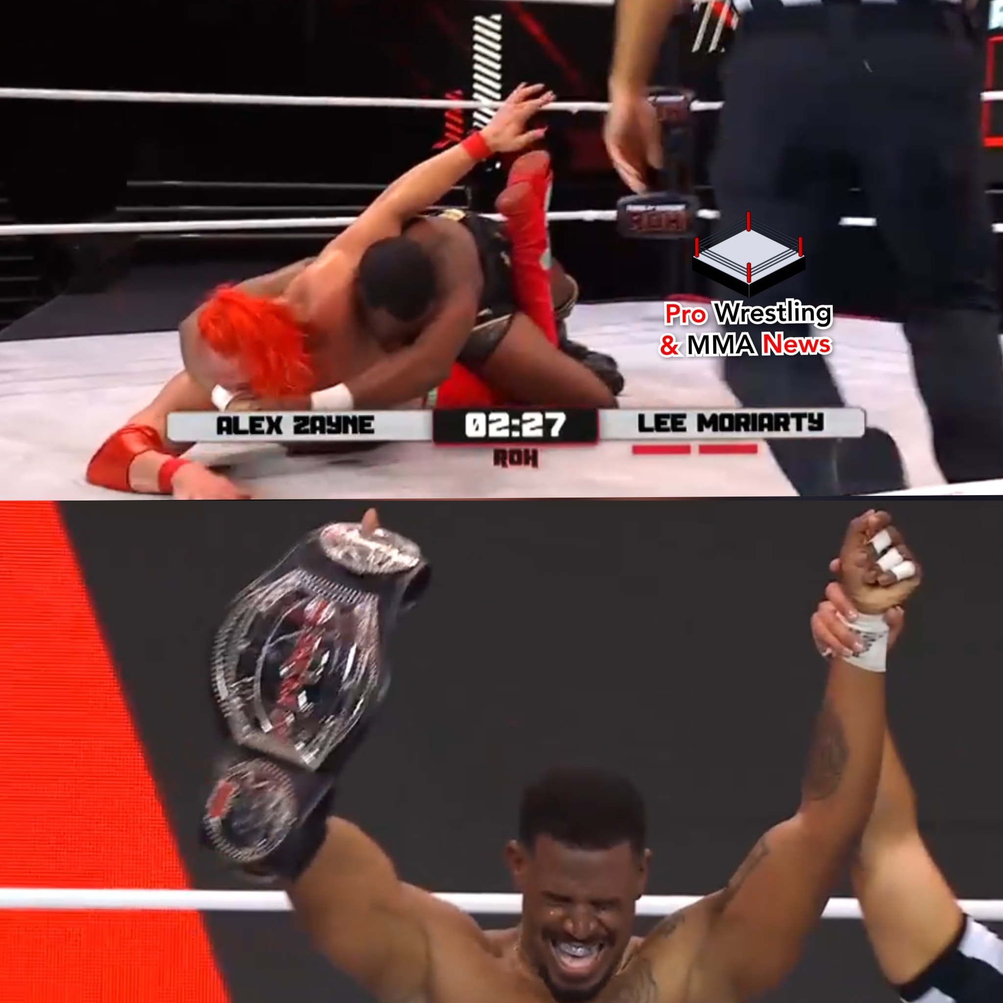 The Infantry defeated Alex Zayne & Mance Warner #ROH #WatchROH [Mr