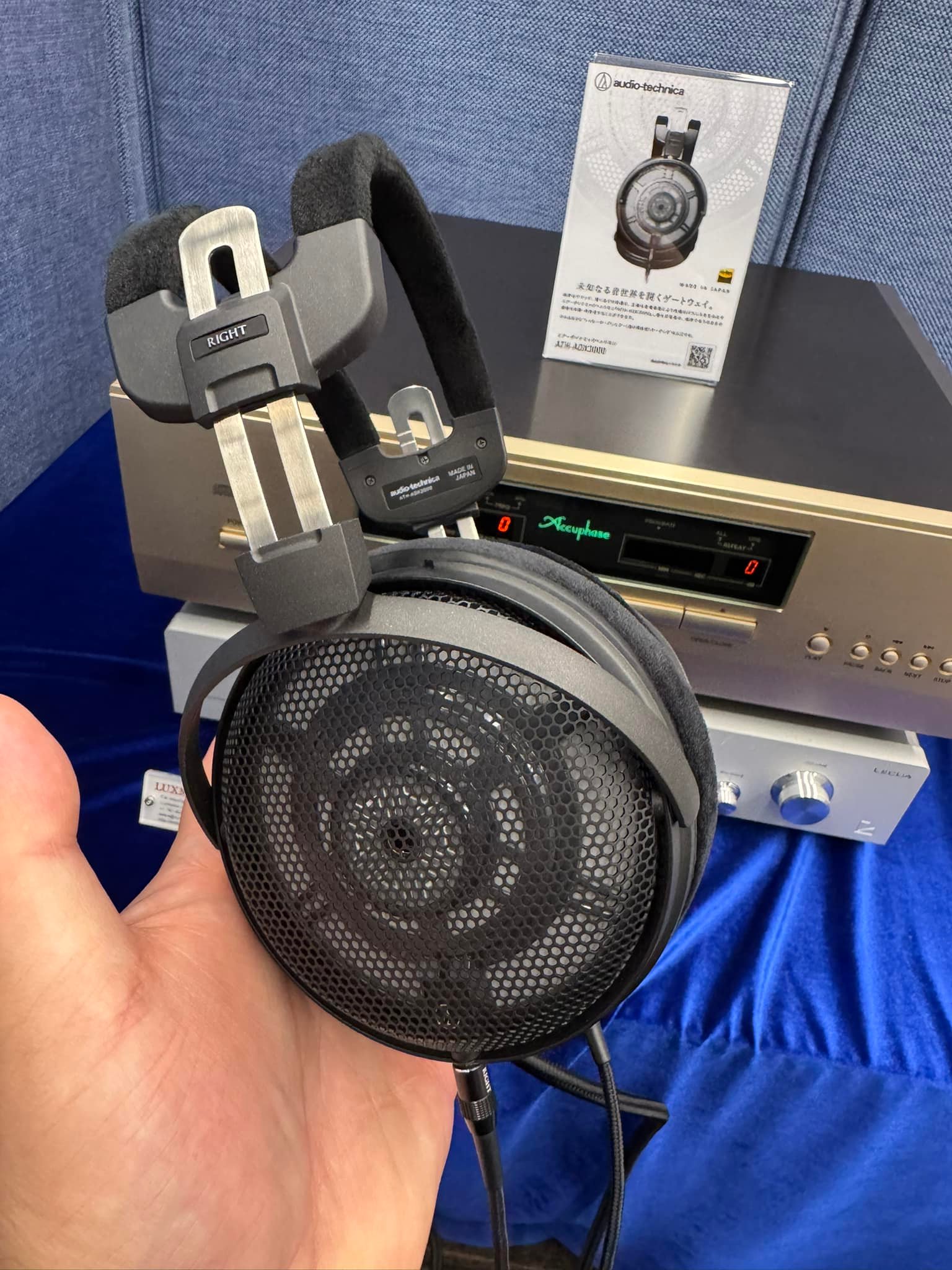 Audio Technica ATH-AD2000x headphones in pristine condition