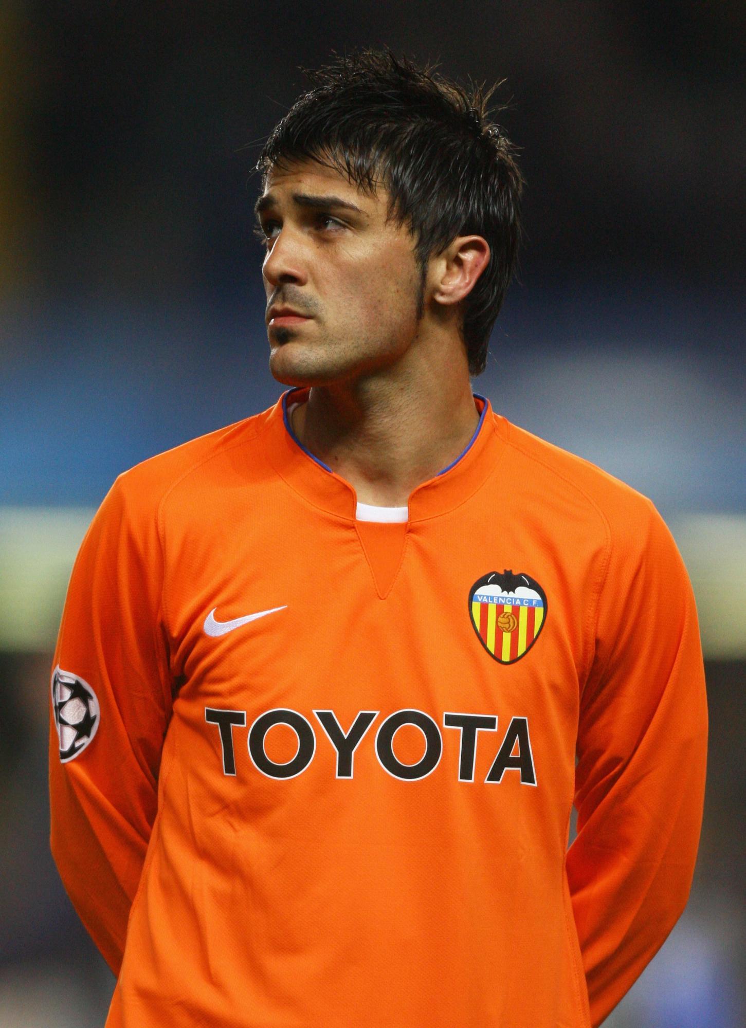 Valencia 2006/07 by Nike Worn by David Silva and David Villa 🤝