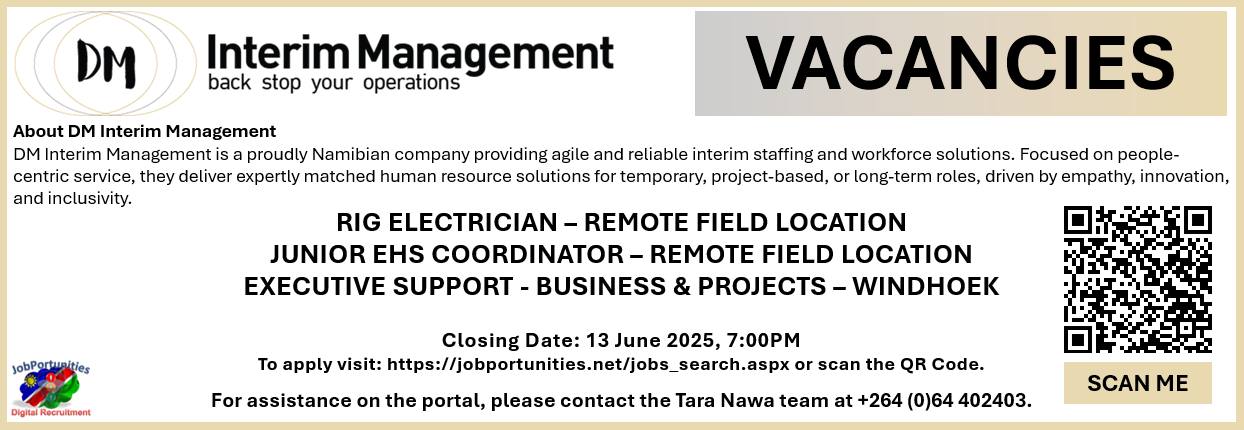 Jobportunities - 📢📢📢📢VACANCIES📢📢📢📢 About DM Interim Management Is a ...