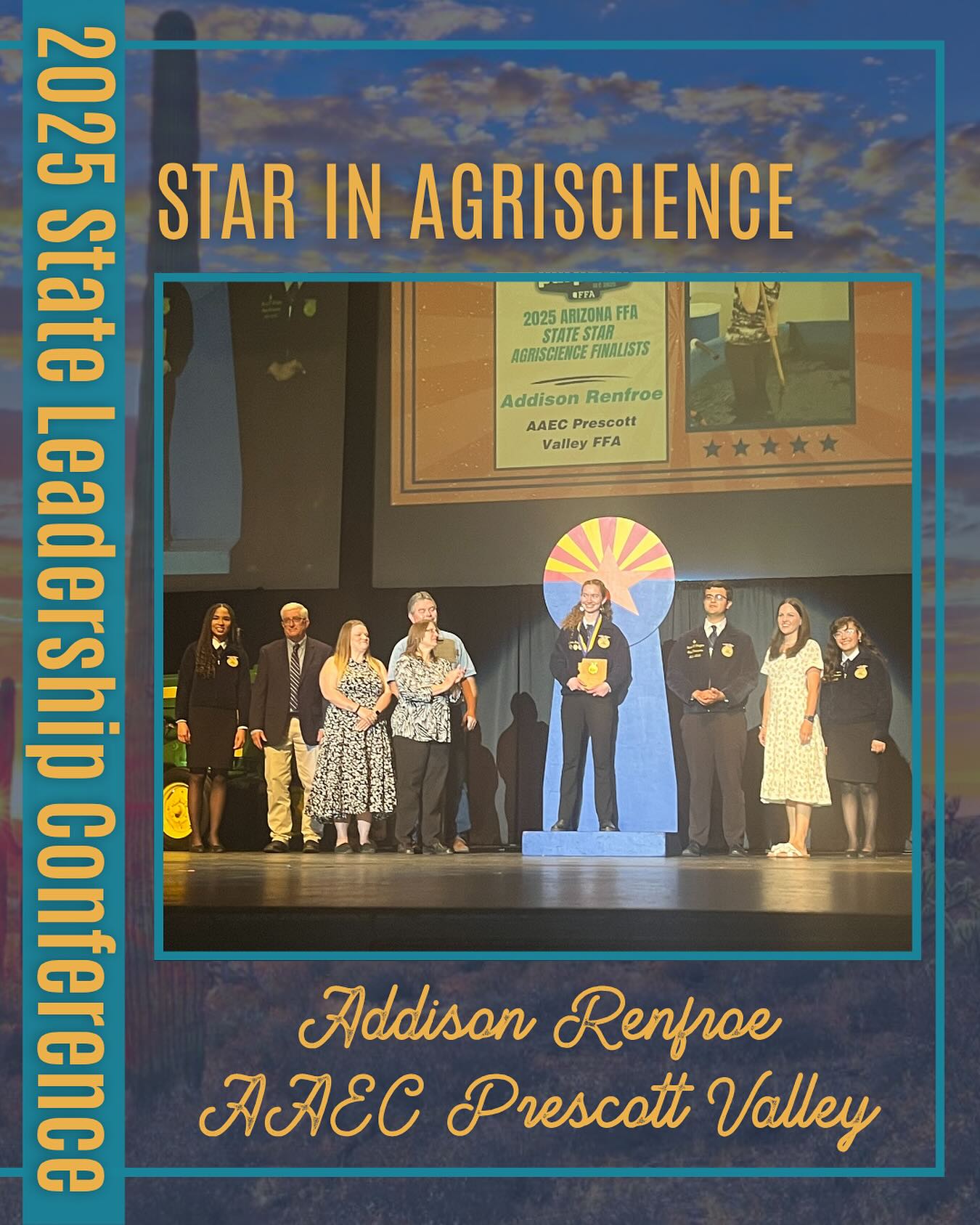 Arizona - Congratulations to our 2025 State Star in Agriscience ...