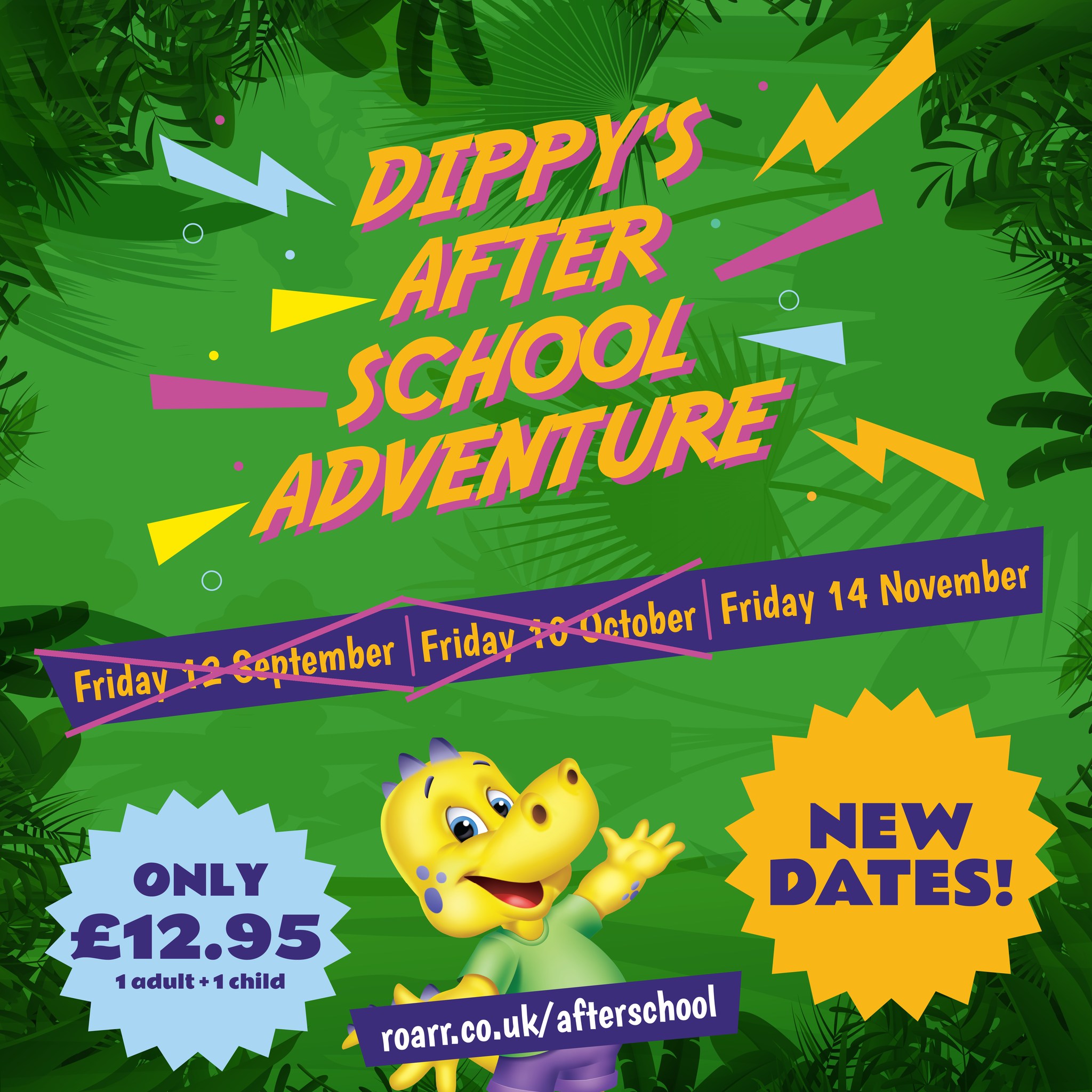ROARR - Dippy’s After School Adventure is back on November... | Facebook