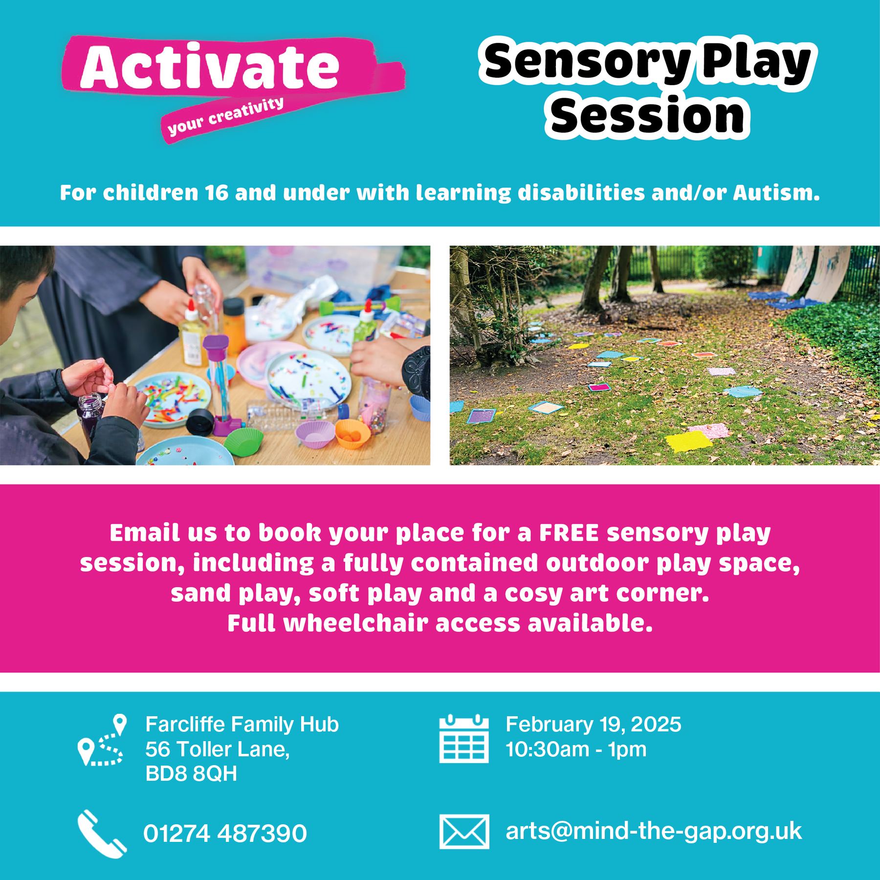 Mind - 🌟 Sensory Play – Free Session Tomorrow! 🌟 Join us for a FREE ...