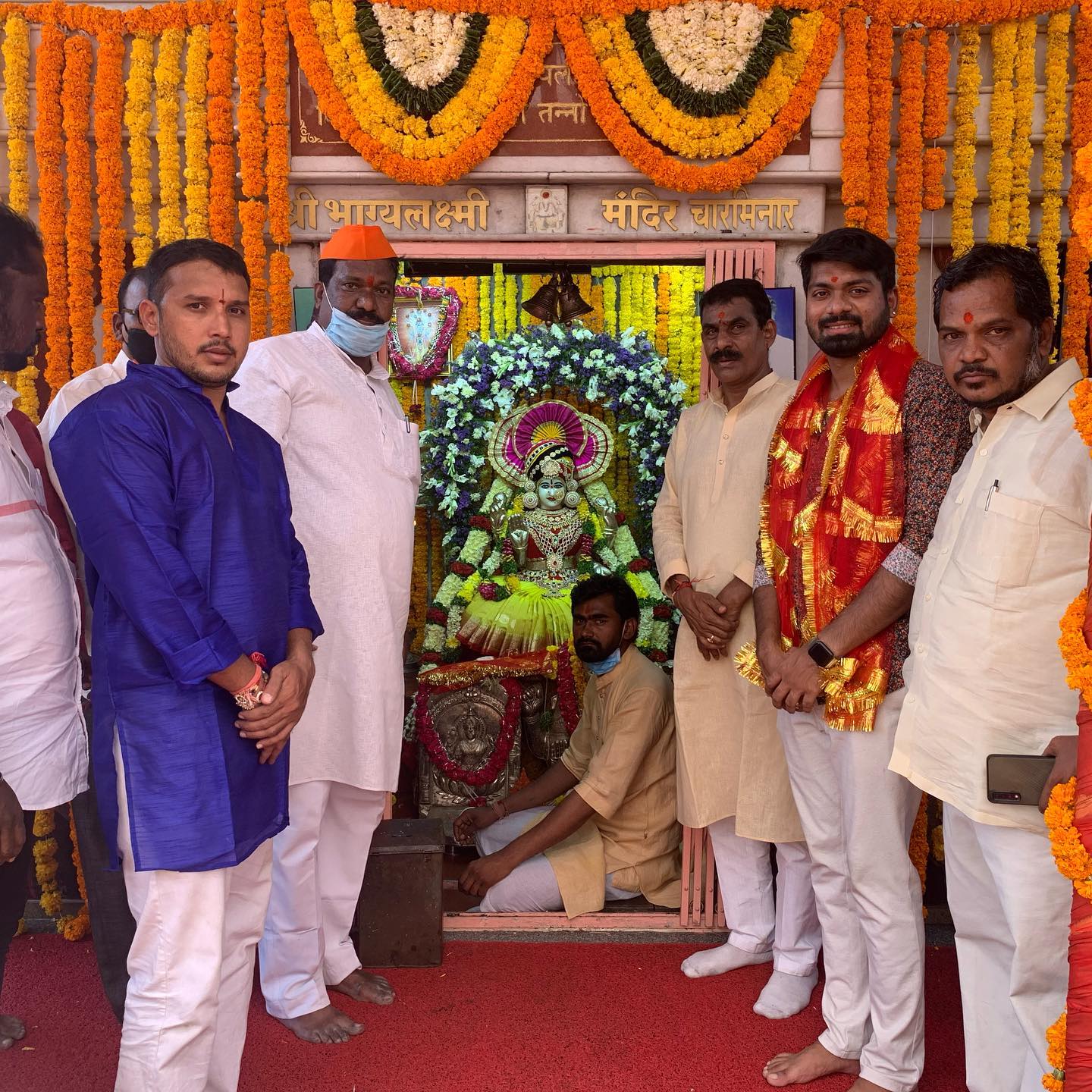 BhagyaLaxmi ammavari Temple... - Nemuri Balraj Goud BJP