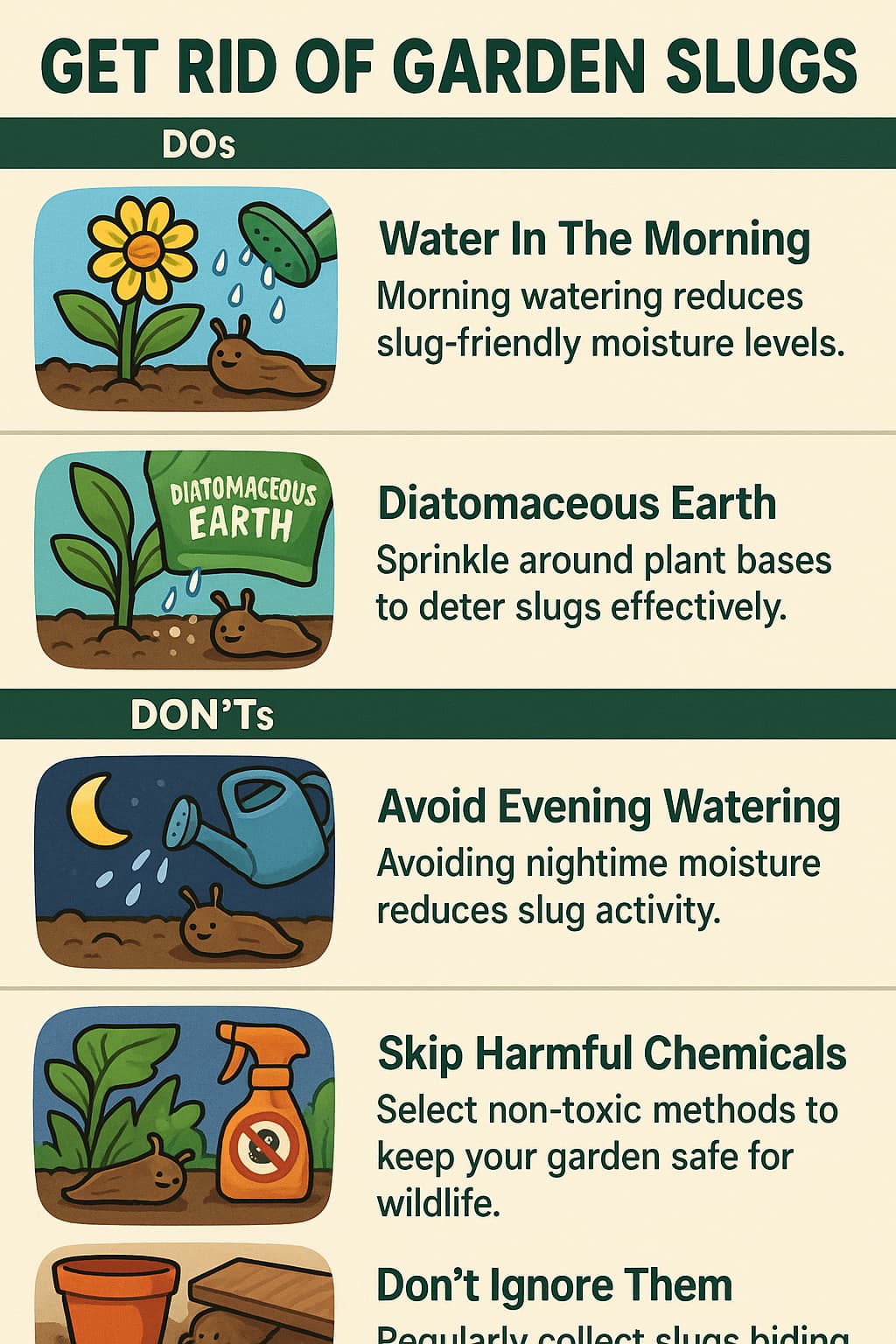 Plant - Smart Dos and Don’ts for Slug Control -> https://pctips.co ...