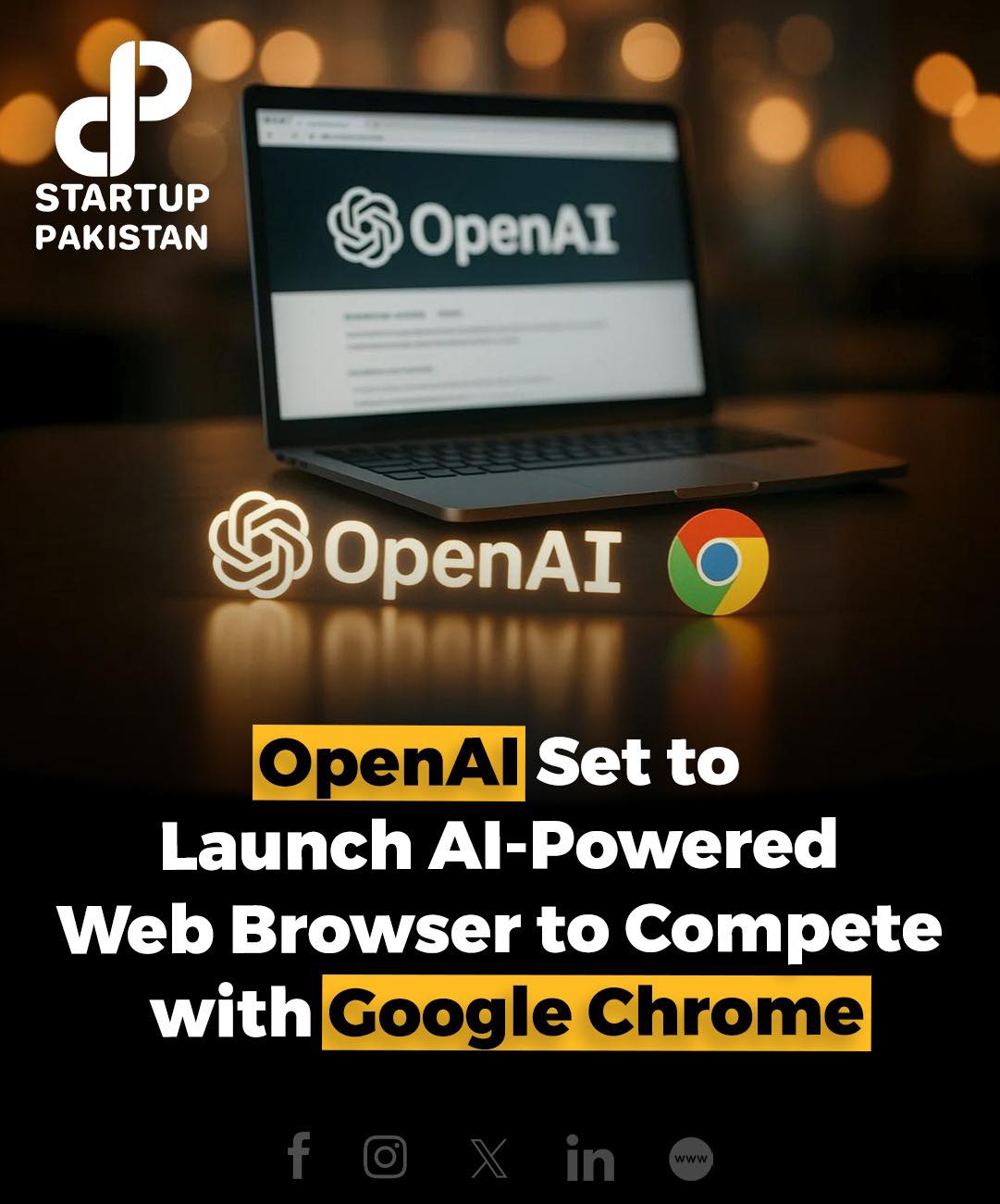 Startup - OpenAI is set to launch an AI-driven web browser built on ...