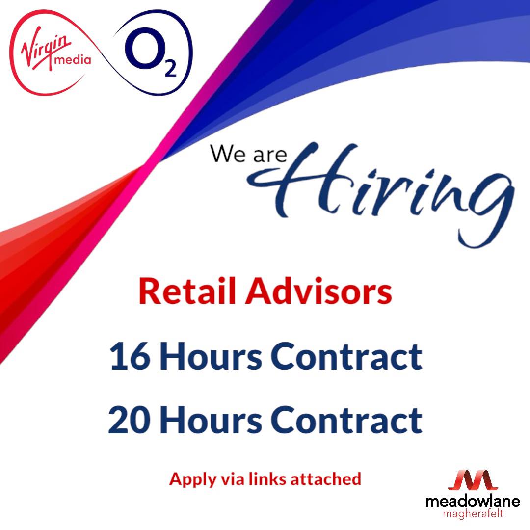 Meadowlane - 📢 We’re HIRING at Virgin Media O2 Looking to start or grow ...
