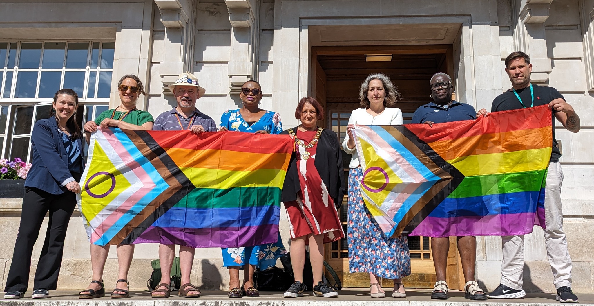 Hackney - 🏳️‍🌈 We are proudly flying our LGBT+ Progress Pride flag over ...