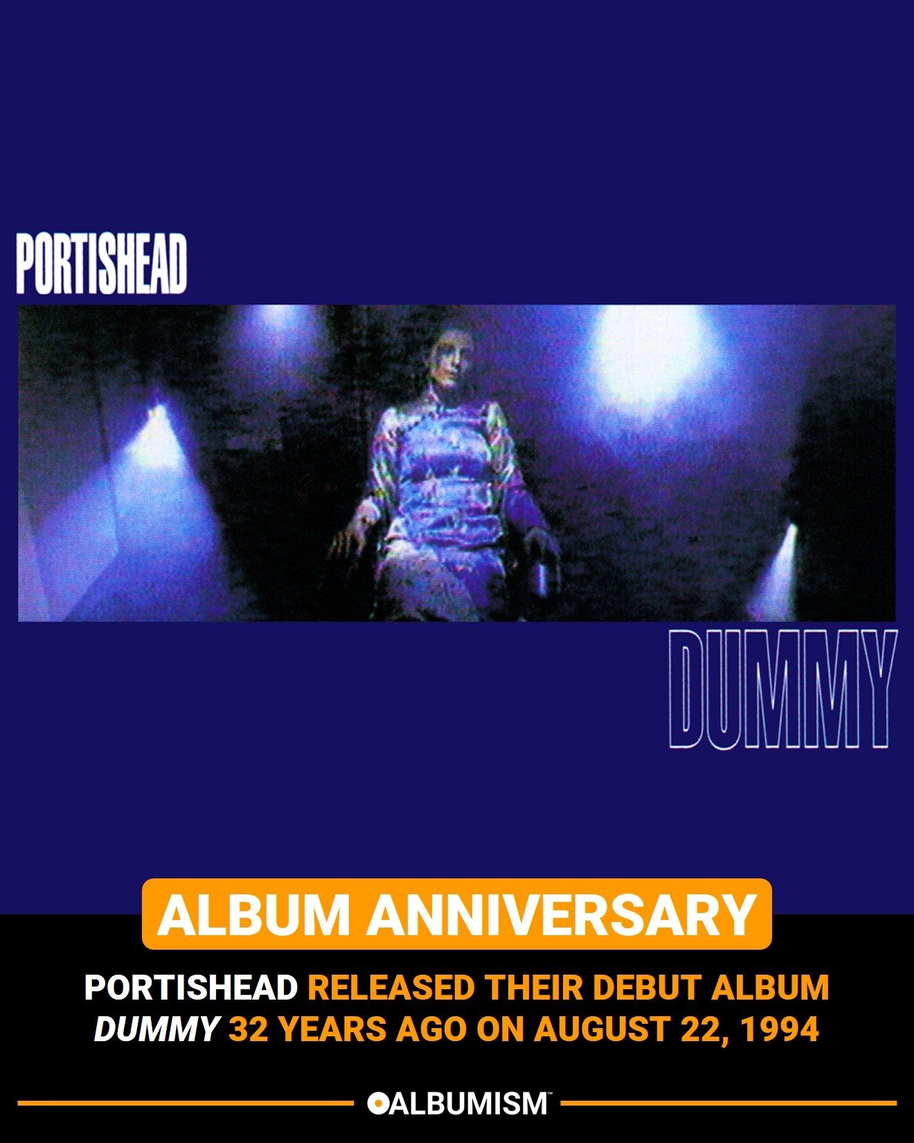 Portishead's debut album Dummy released in 1994