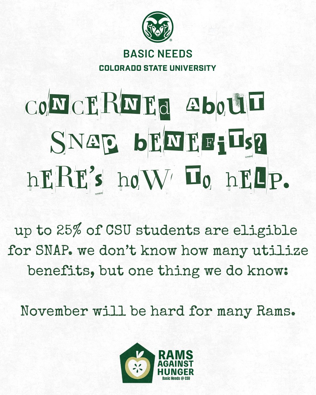 Rams Against Hunger added a new... - Rams Against Hunger