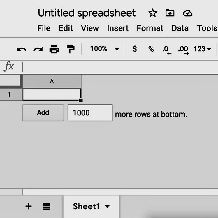 Untitled Spreadsheet