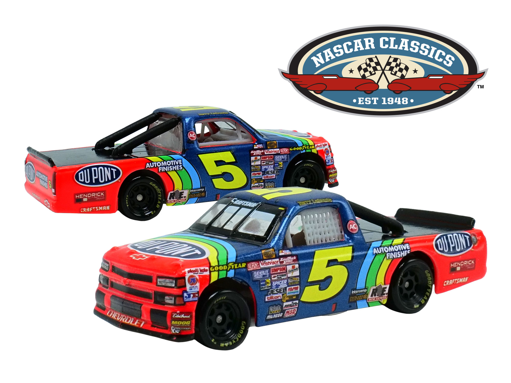 Terry Labonte's 2003 Southern 500-winning NASCAR car on display