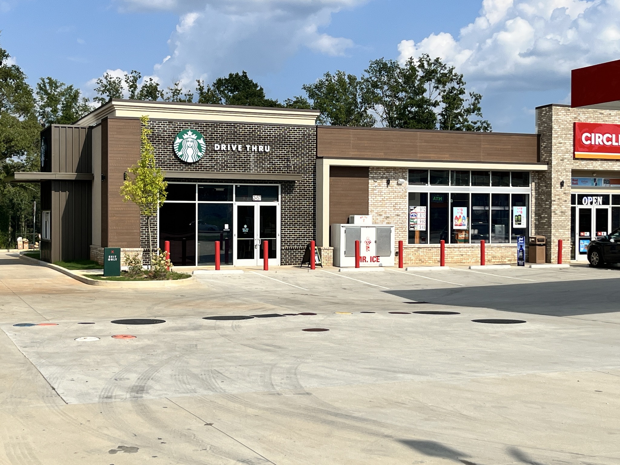The City - Starbucks on Exit 13 seems to be open. We went by yesterday ...