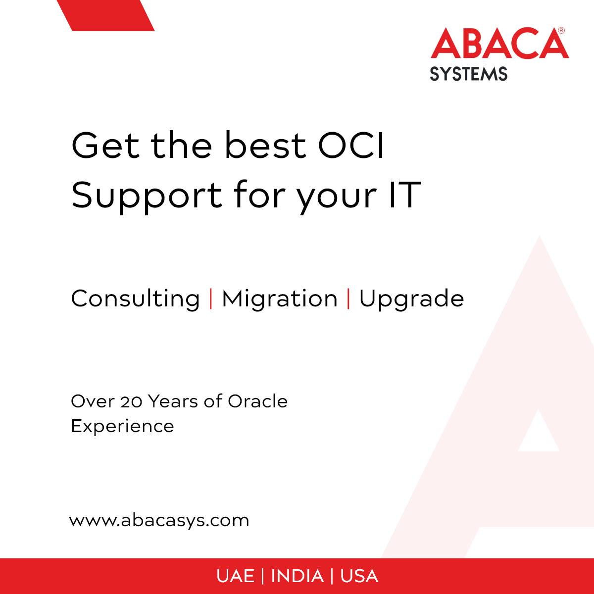 Abacasys - Maximize Your Oracle Cloud Investment! ABACA Systems offers ...