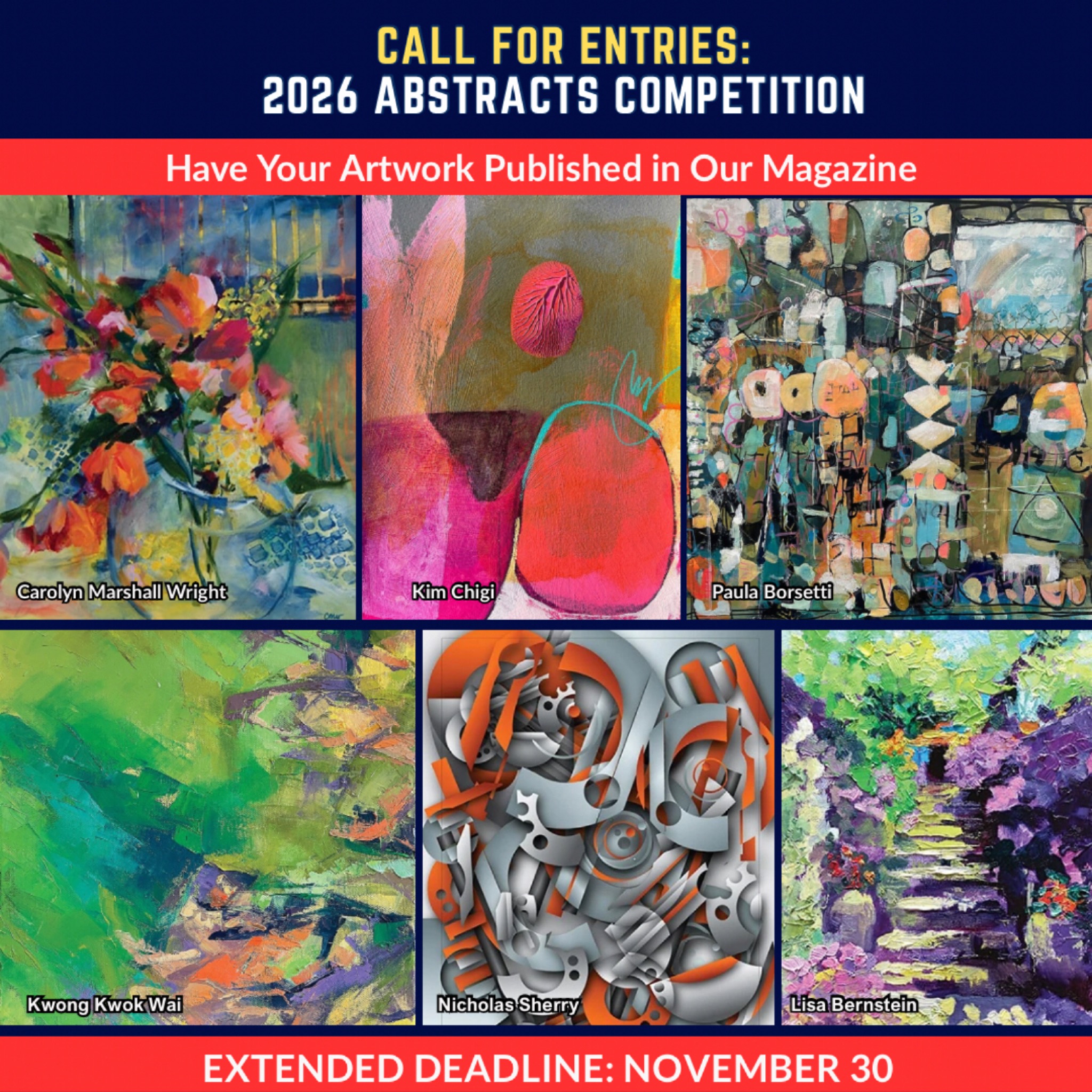 Art - CALL FOR ENTRIES: 2026 Abstracts Art Competition To be published ...