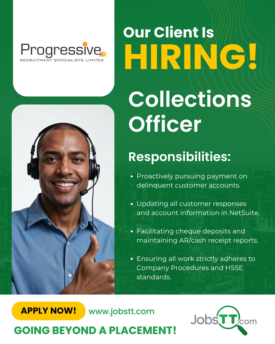 Jobs - Progressive Recruitment Specialist is Hiring a Collections ...