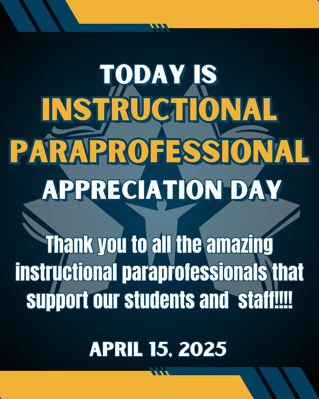 Bens - 🌟 Happy Instructional Paraprofessionals Day! 🌟 Today, we ...