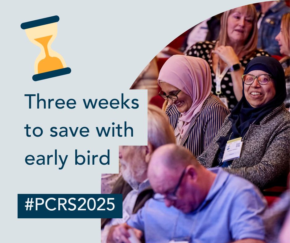 Primary - Just three weeks of early bird rates for #PCRS2025 Conference ...