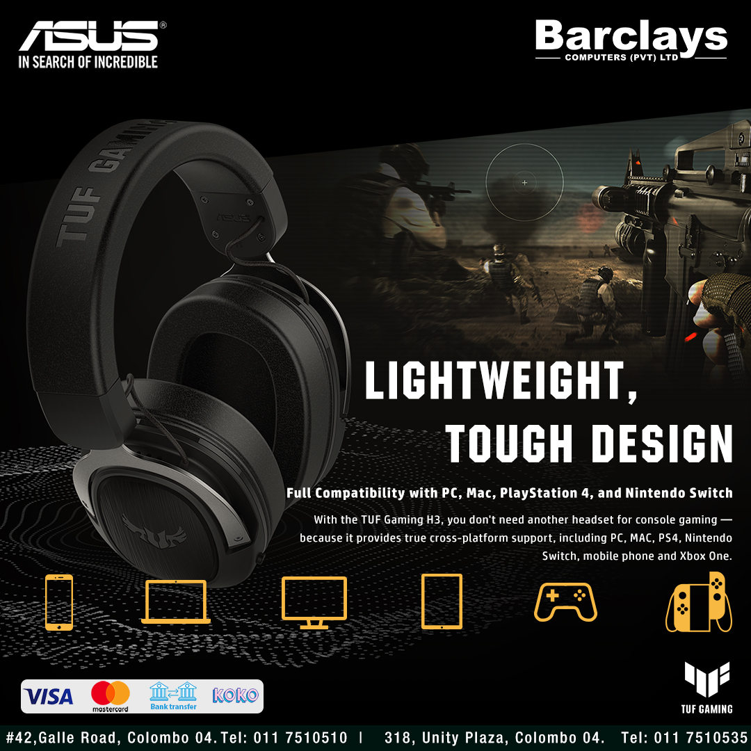 Barclays - 🎧 TUF Gaming H3 – Built for Battle! ⚔️ Experience the power ...