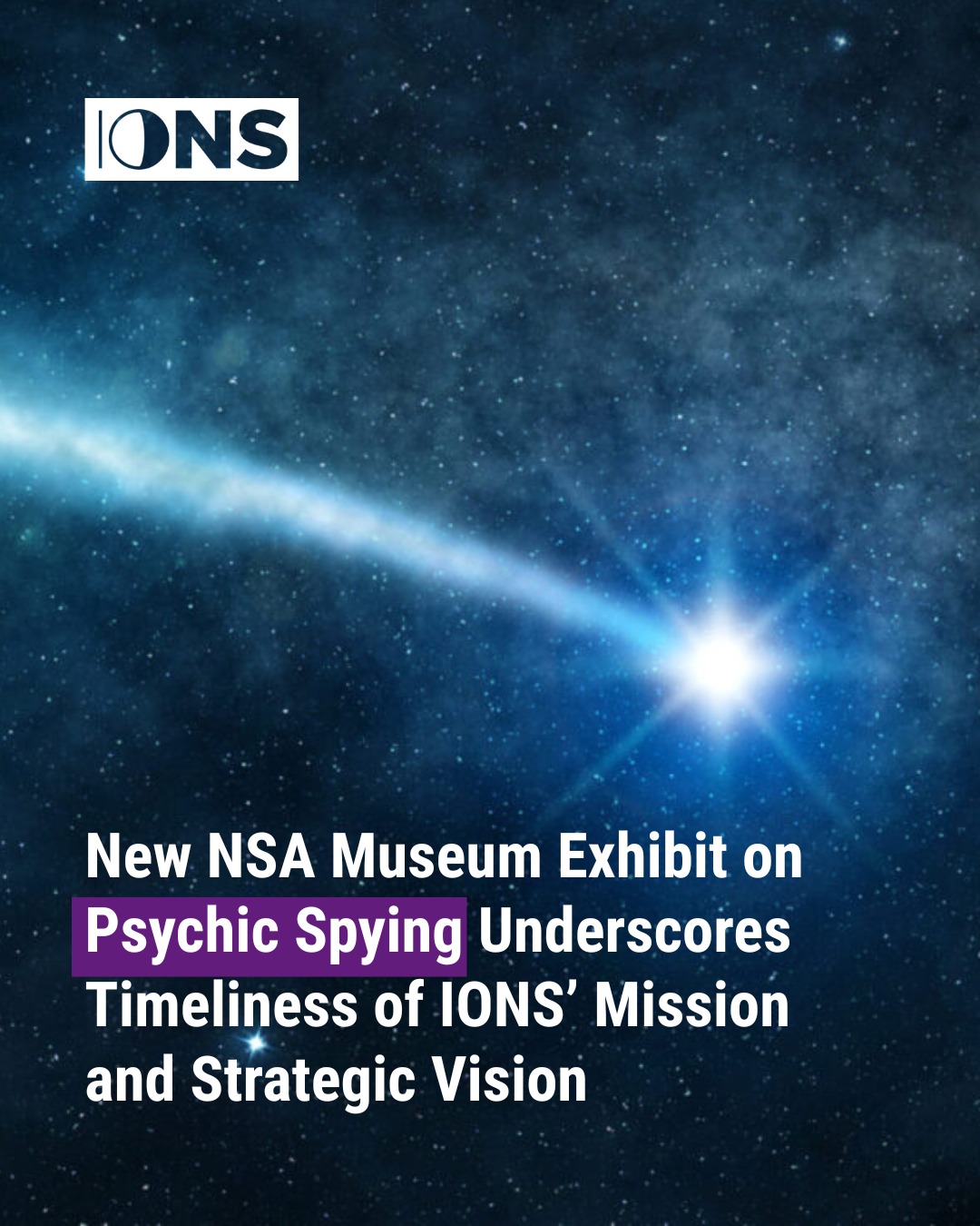 Institute of Noetic Sciences (IONS) | Novato CA