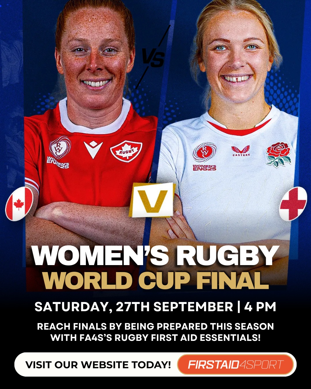 Firstaid4sport - 🏉🔥 The Women’s Rugby World Cup Final –... | Facebook