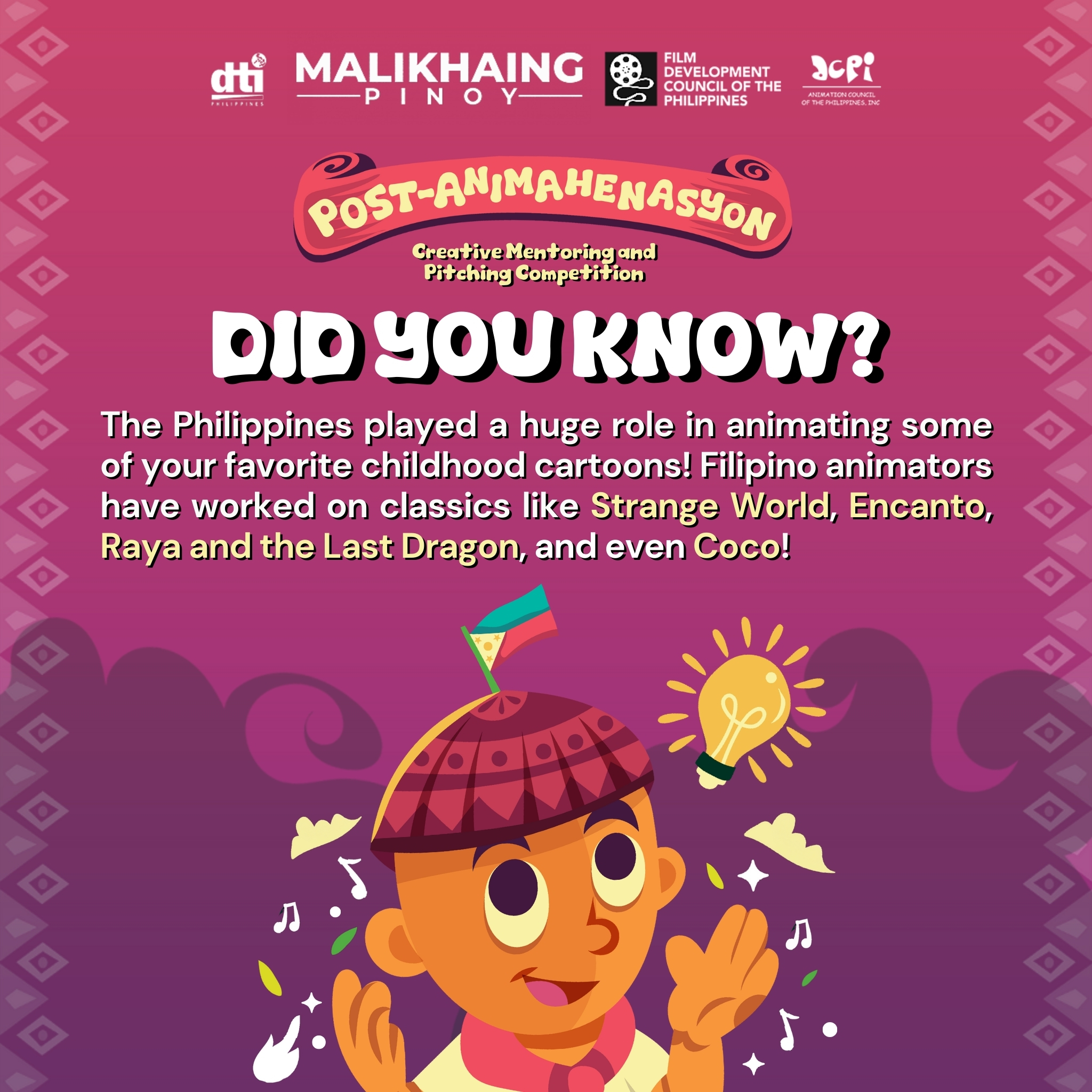 Animahenasyon: - Filipino animators have made significant contributions ...