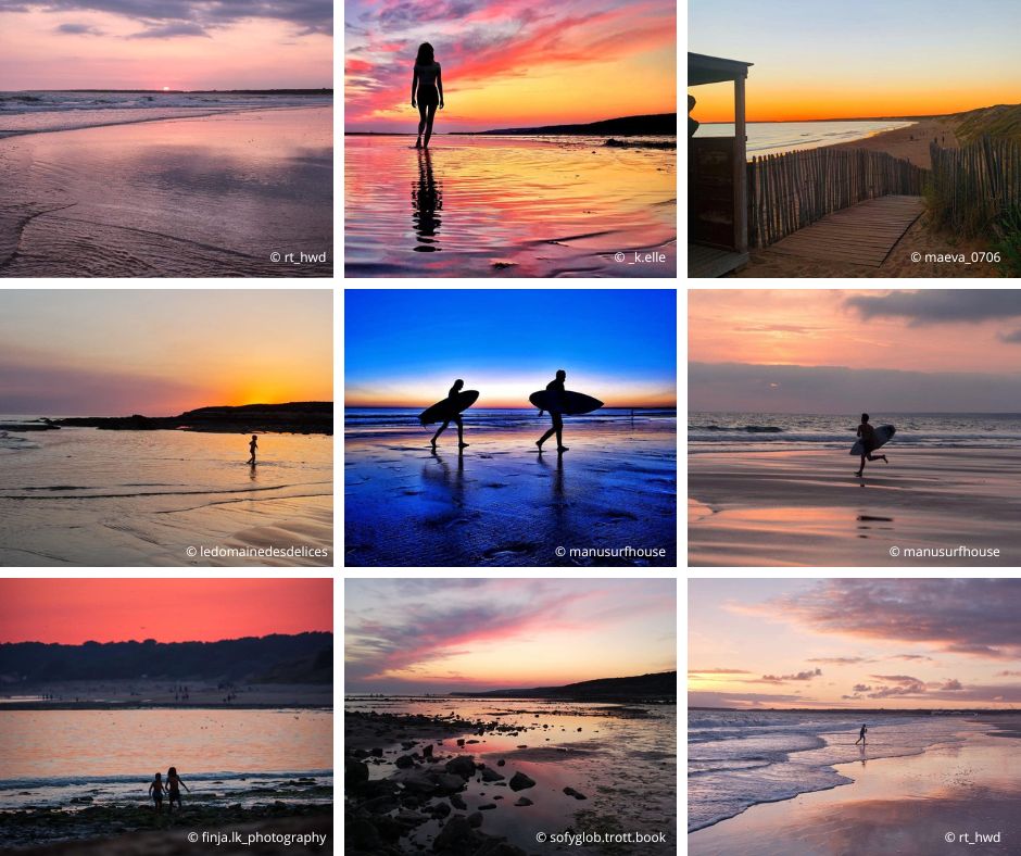 Office - Sunset de l'été 2022 sur Instagram 🤩 📍 Plage des Conches 🏄 ...