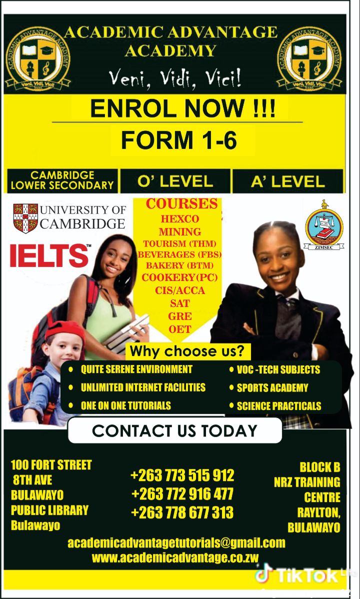 Academic Advantage Tutorials | Bulawayo