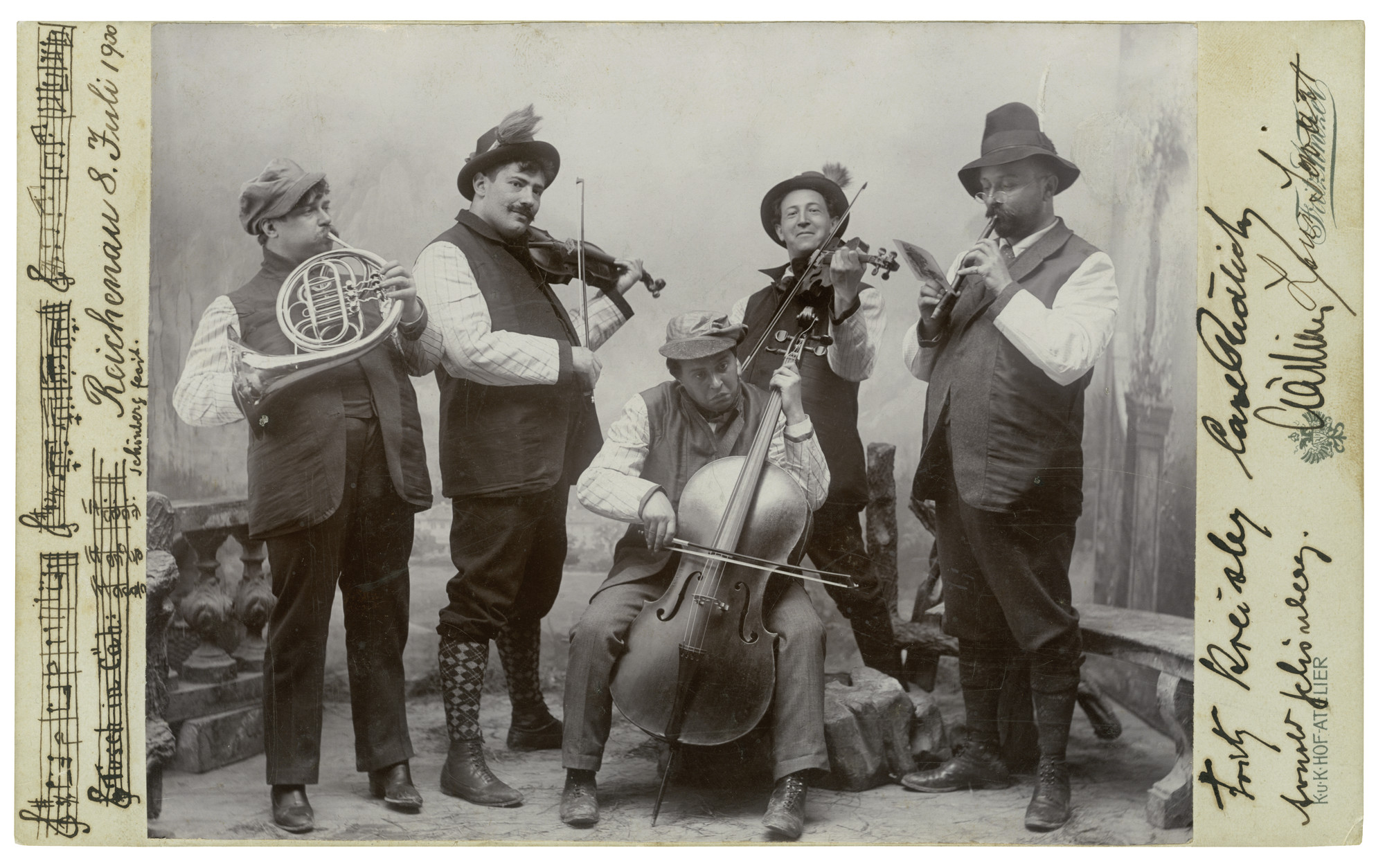 Today, 150 years ago, the violinist Fritz Kreisler was born in 