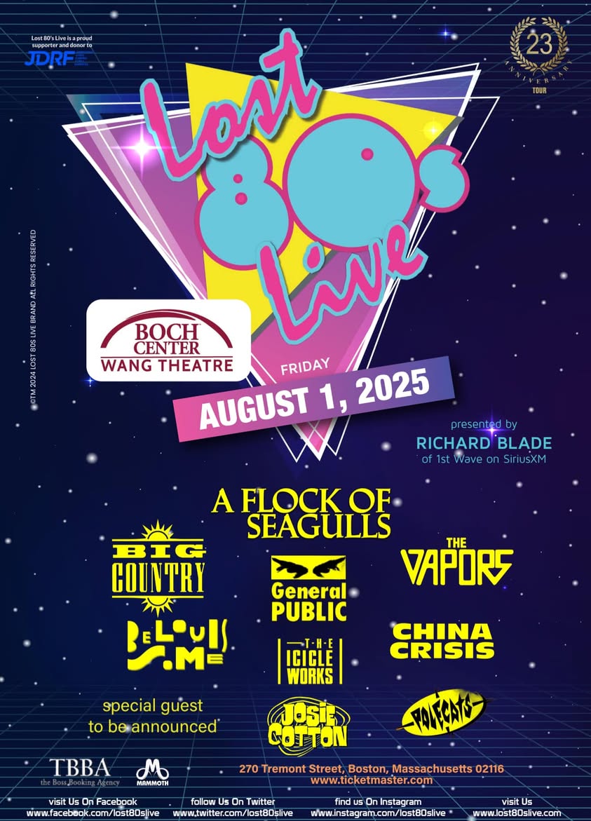 Before embarking on our US West Coast run with LOST 80'S LIVE!, we