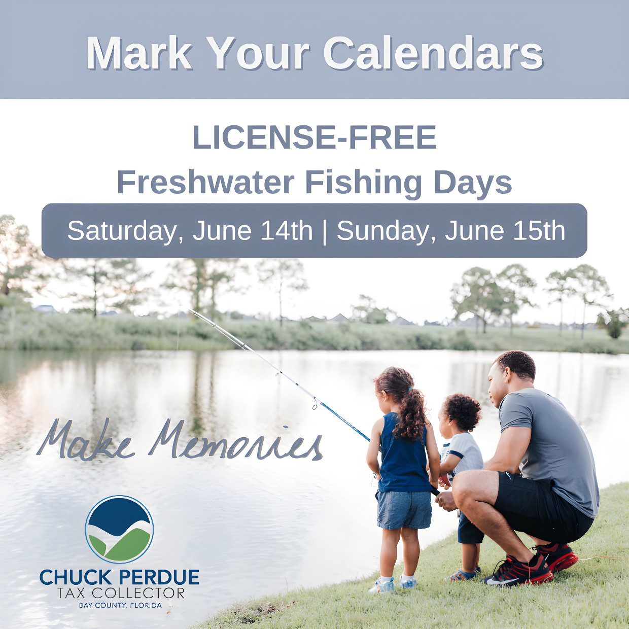 Bay - Free Freshwater Fishing Days in Florida! Mark your calendars! 🗓️ ...