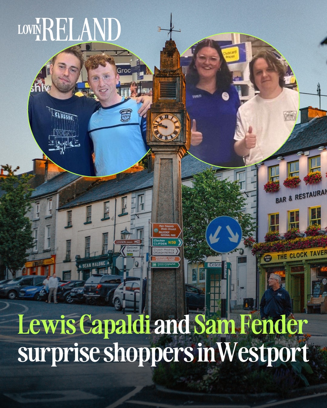 Lovin.ie - Two global music stars, Lewis Capaldi and Sam Fender, were ...