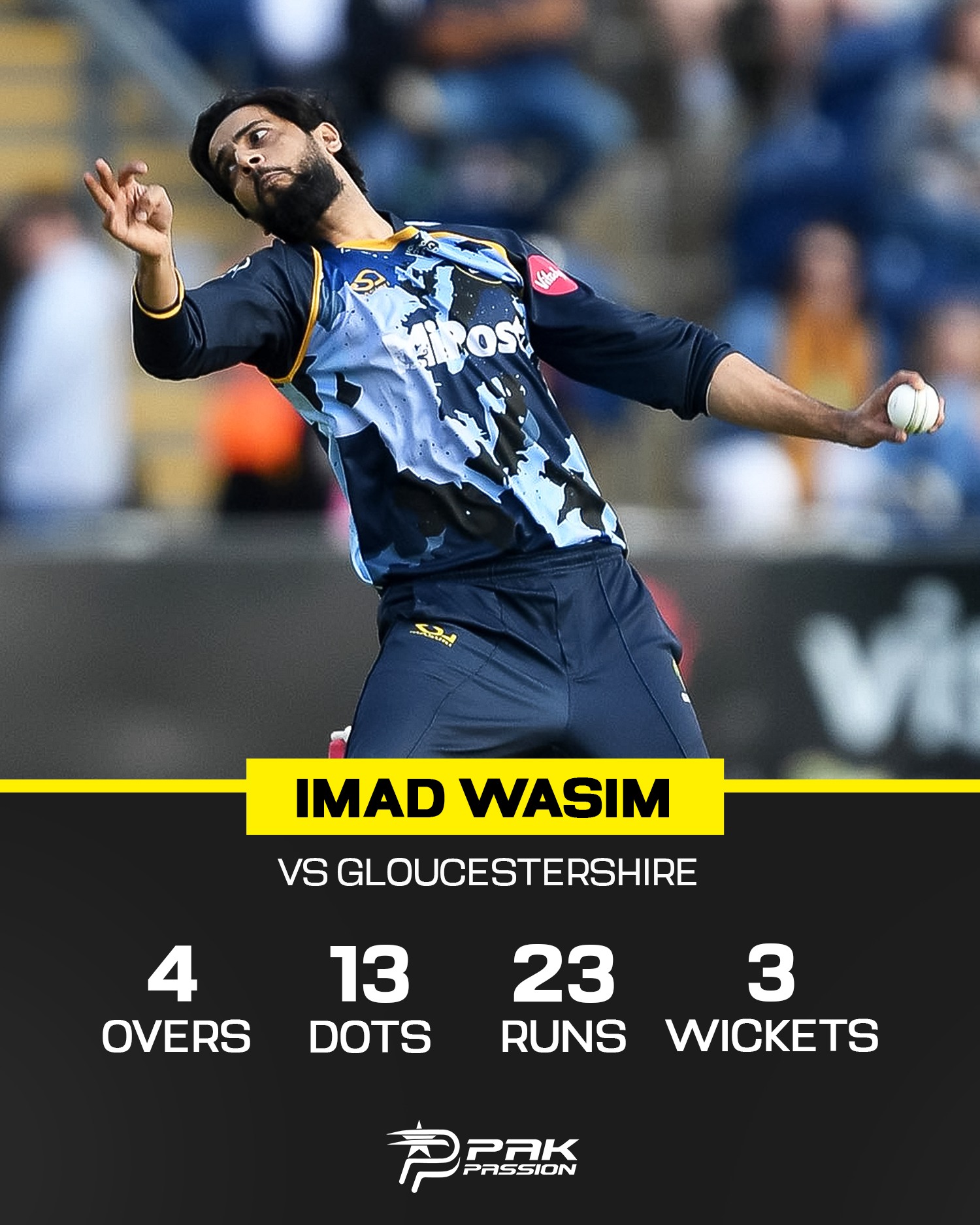 PakPassion.Net - 🔥 Imad Wasim's VITALITY BLAST STRANGLEHOLD! Conceded ...