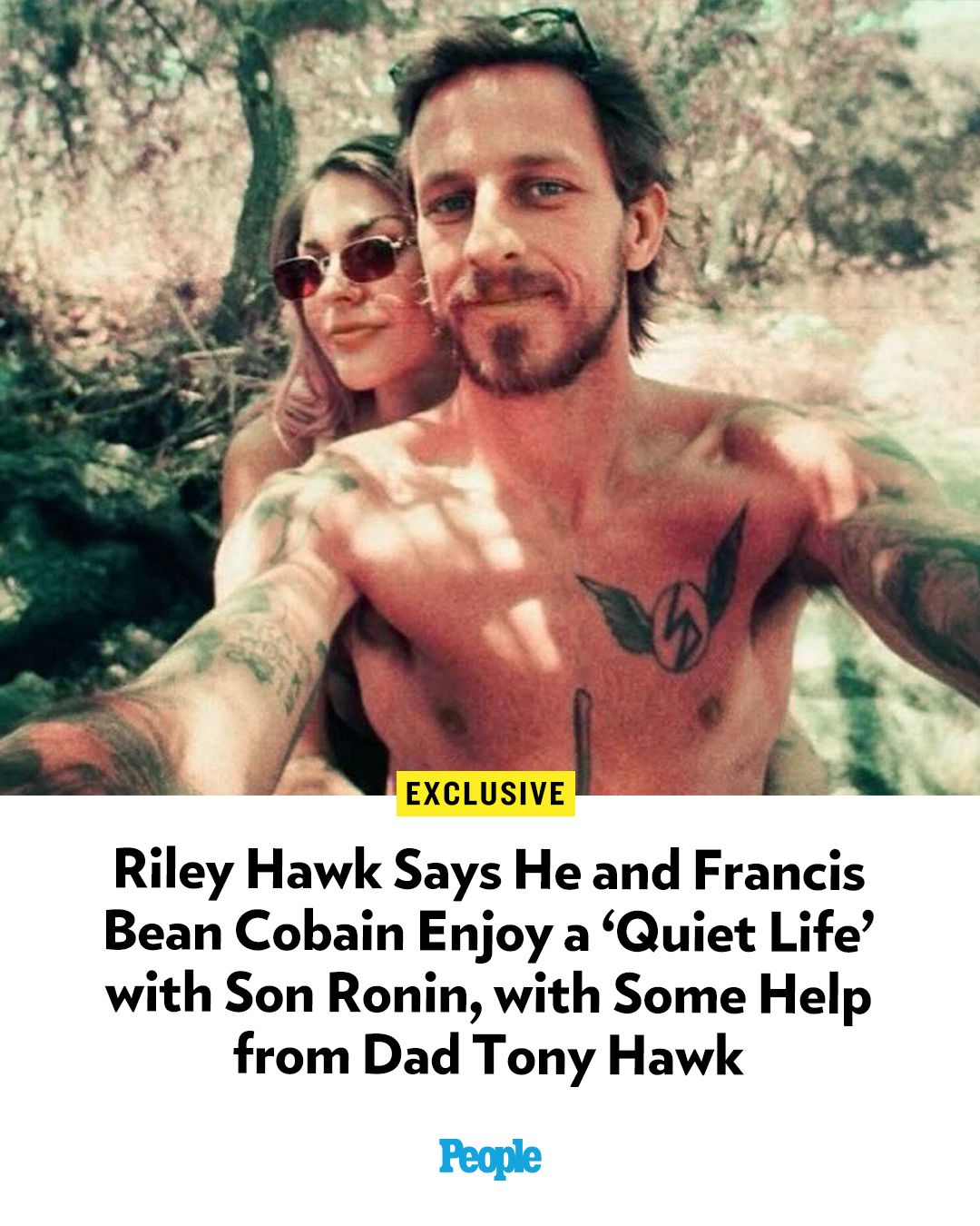 People - 🔗: https://peoplem.ag/45tz3g4 Riley Hawk is enjoying where he ...