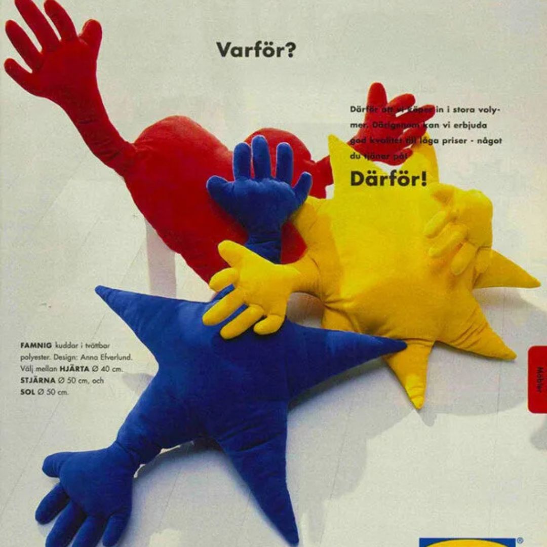 IKEA - Kommer du ihåg FAMNIG HJÄRTA? Historien bakom IKEA klassikern ...