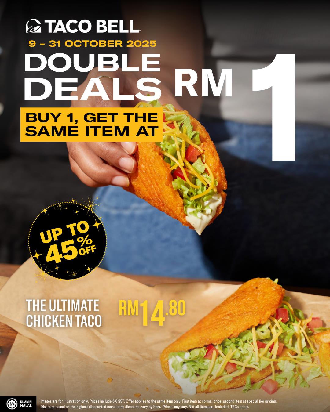 Our Double Deals are here and things... - Taco Bell Malaysia | Facebook
