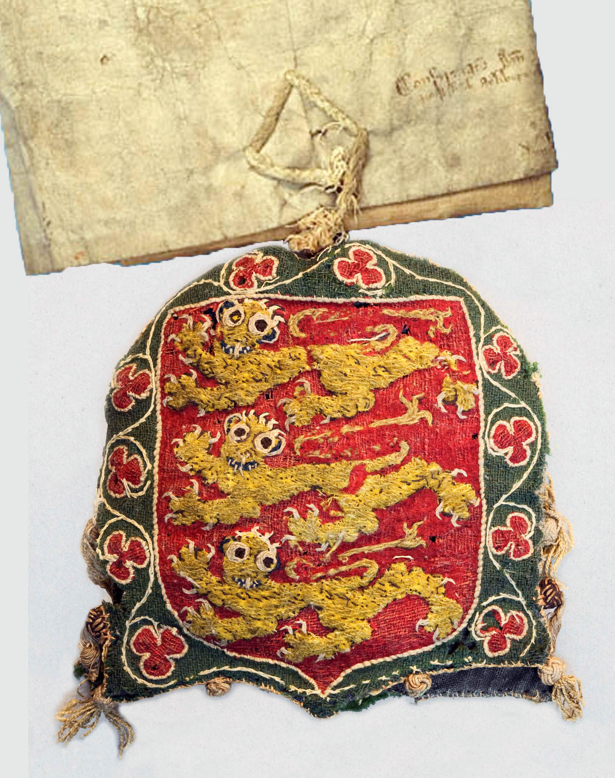 Westminster - This beautiful seal bag, embroidered with the Royal Arms ...