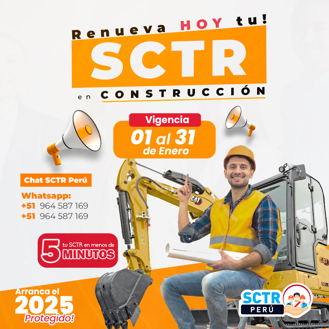 SCTR Callao - 🏗️ Renueva tu SCTR hoy y asegura tu... | Facebook