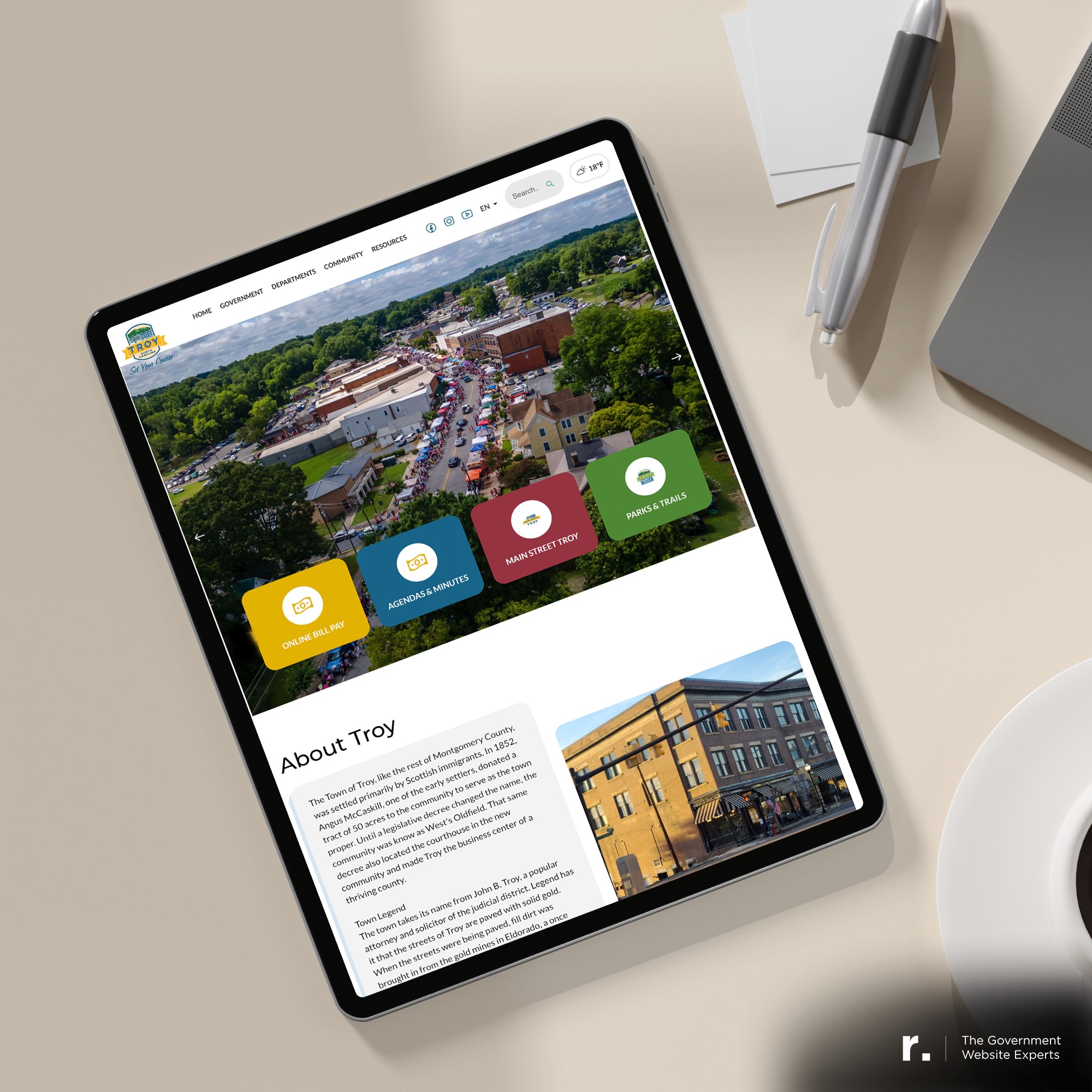 Revize - We're announcing an exciting website launch for the Town of ...