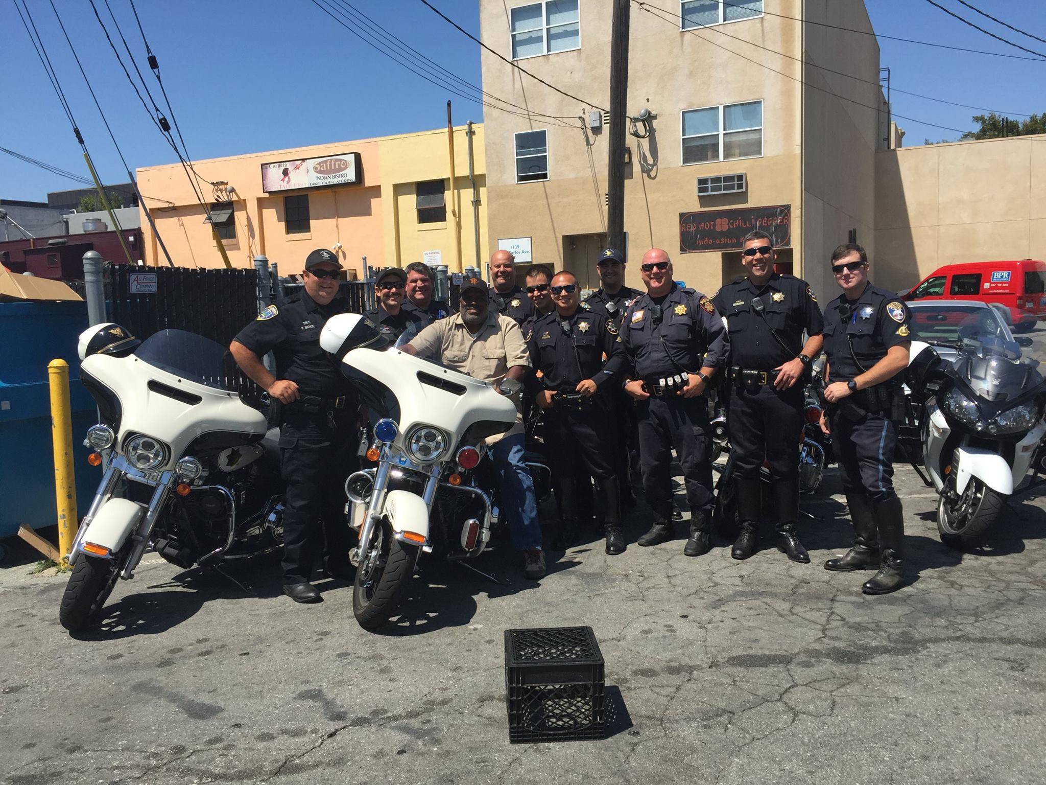 Colma - Colma PD Officer Guerrero is out on the streets with the San ...