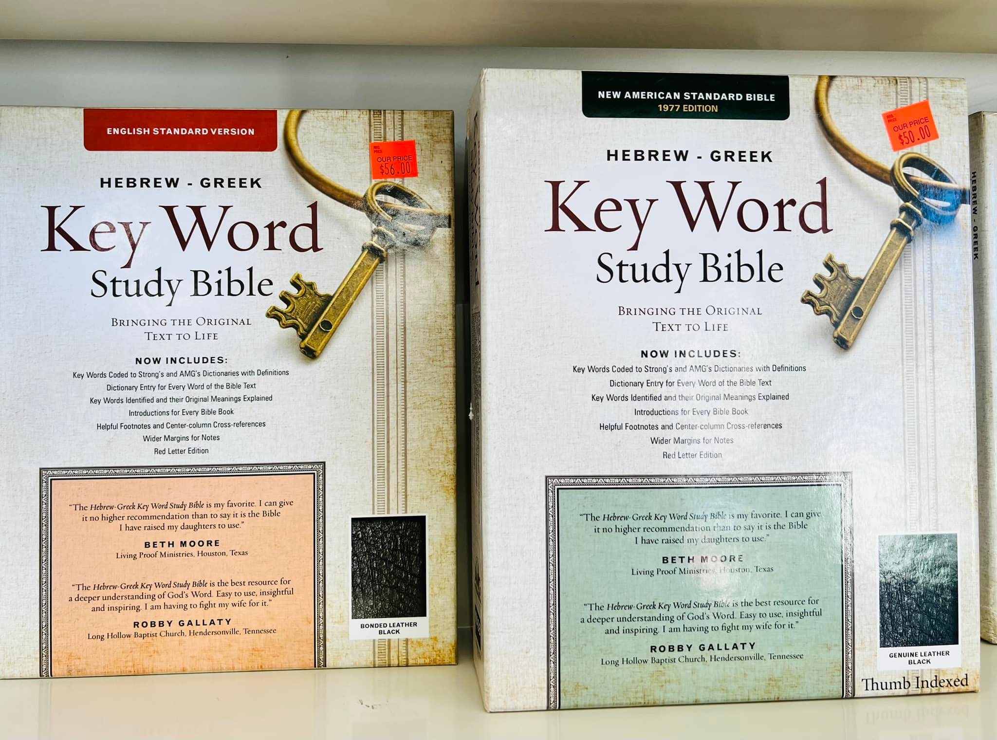 Hebrew Greek Key Word Study Bible Recommendations