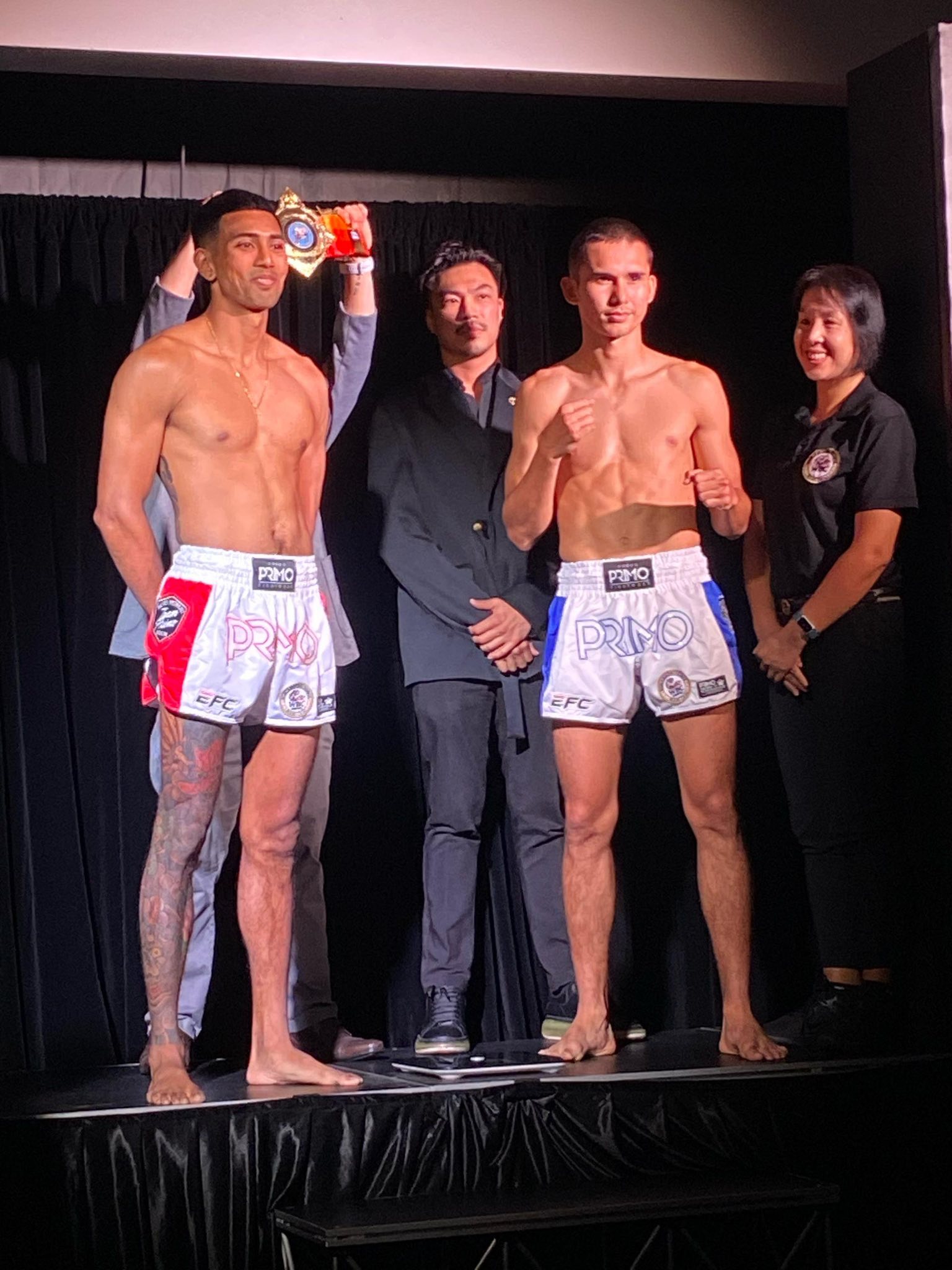 Official Weigh-ins & Face Off 💪🏻🔥... - Rentap Muay Thai Gym | Facebook