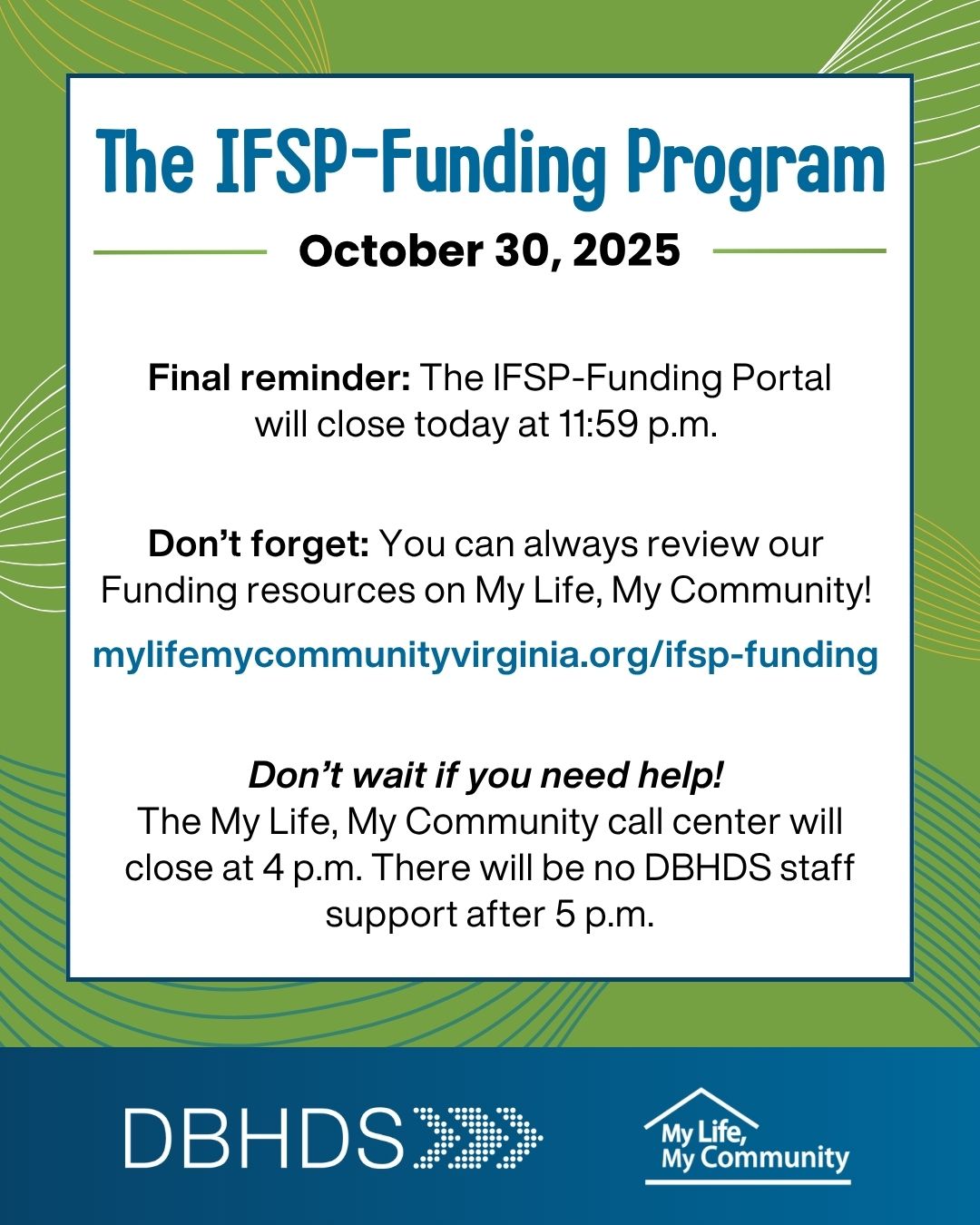 Virginia Dept. of Behavioral Health and Developmental Services (DBHDS)