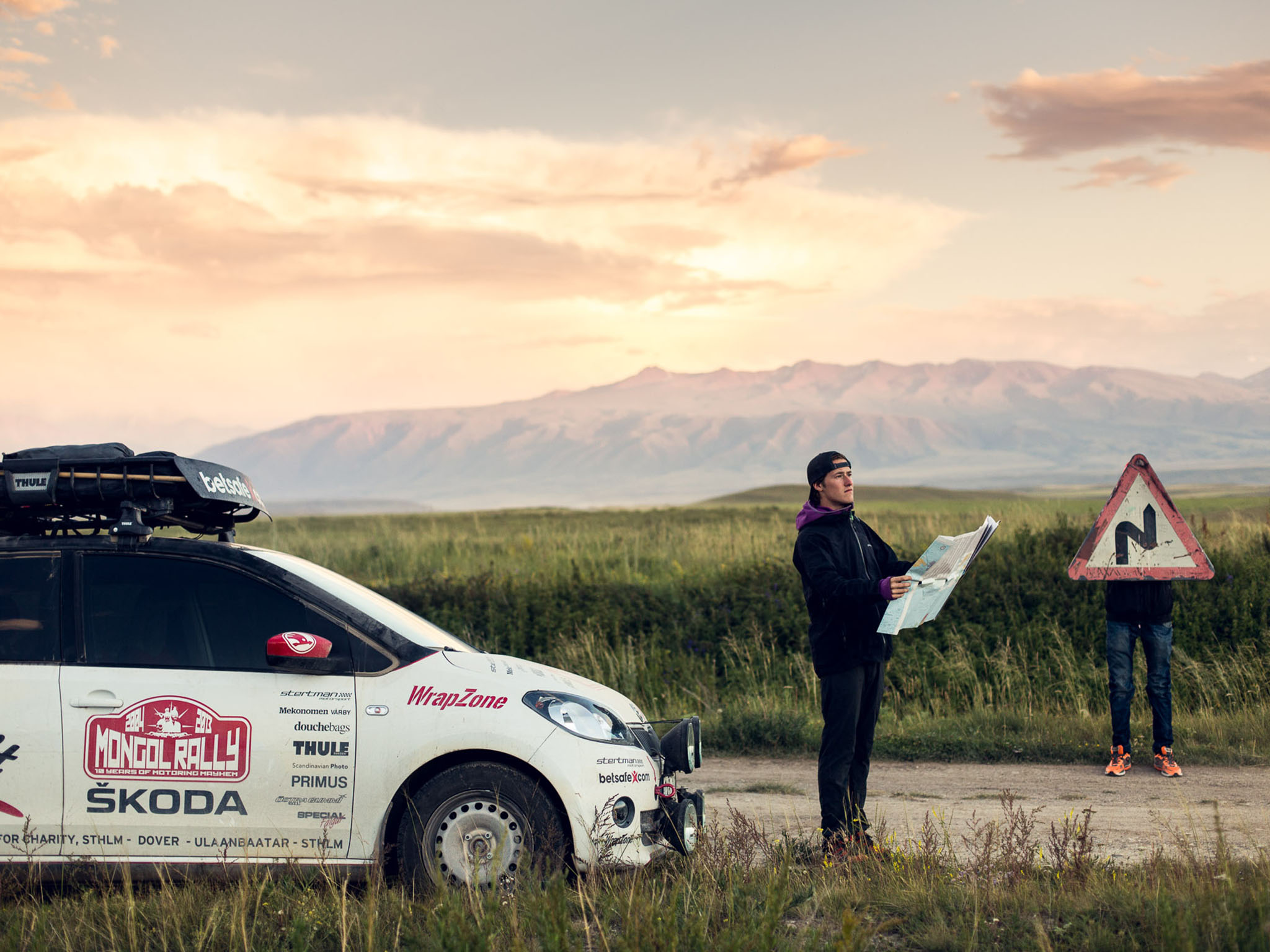 Mongol Rally - Mongol Rally added a new photo — with Simon...